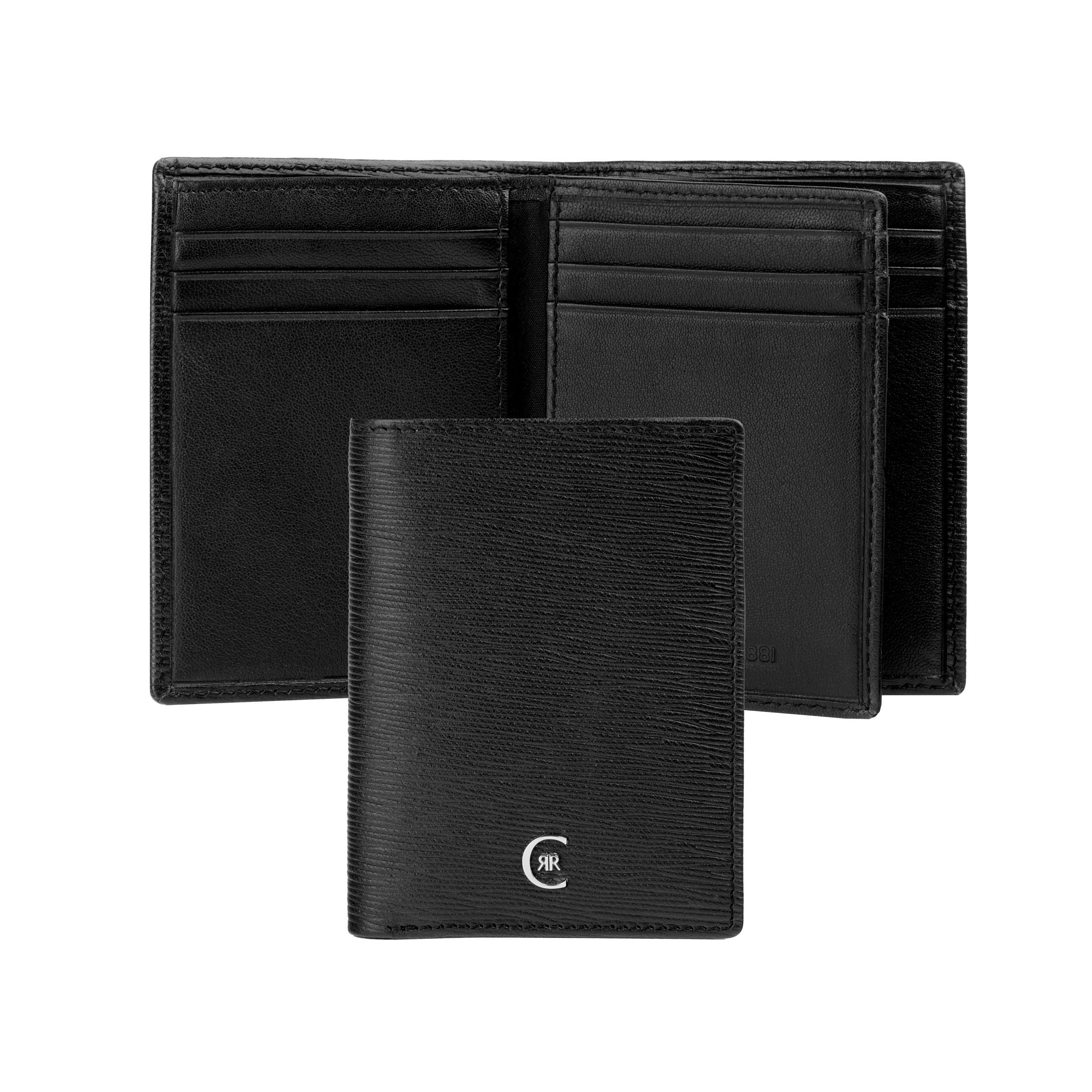 Card Holder Trifold Belgravia Black