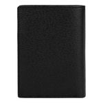 Card Holder With Flap Bond Black