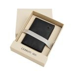 Card Holder With Flap Islington Black