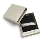 Passport Holder Delano Taupe & Black