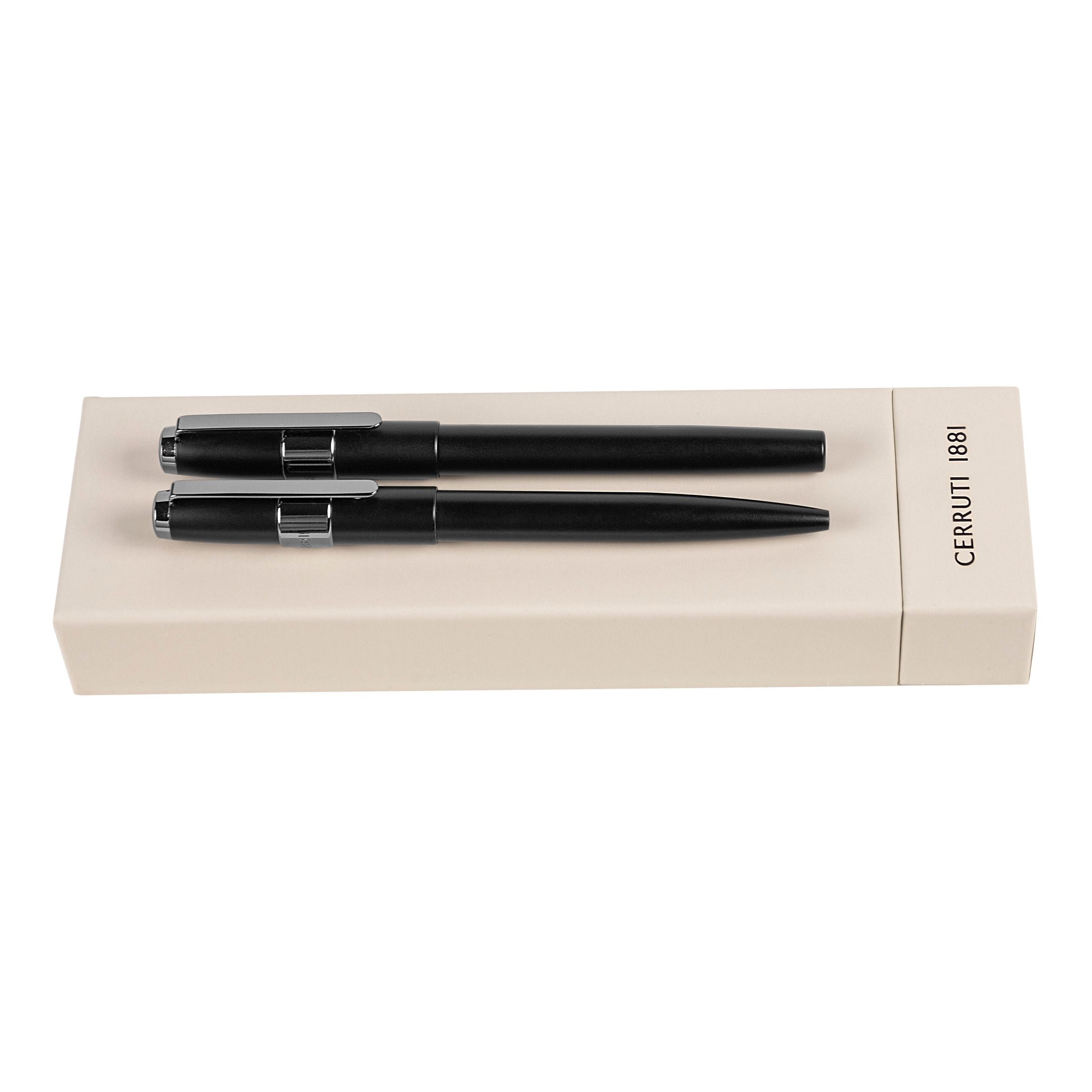 Set Block Black (Ballpoint Pen & Fountain Pen)