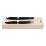 Set Abbey Matt Black (Ballpoint Pen & Rollerball Pen)