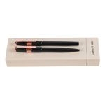 Set Block Brushed Black (Ballpoint Pen & Rollerball Pen)