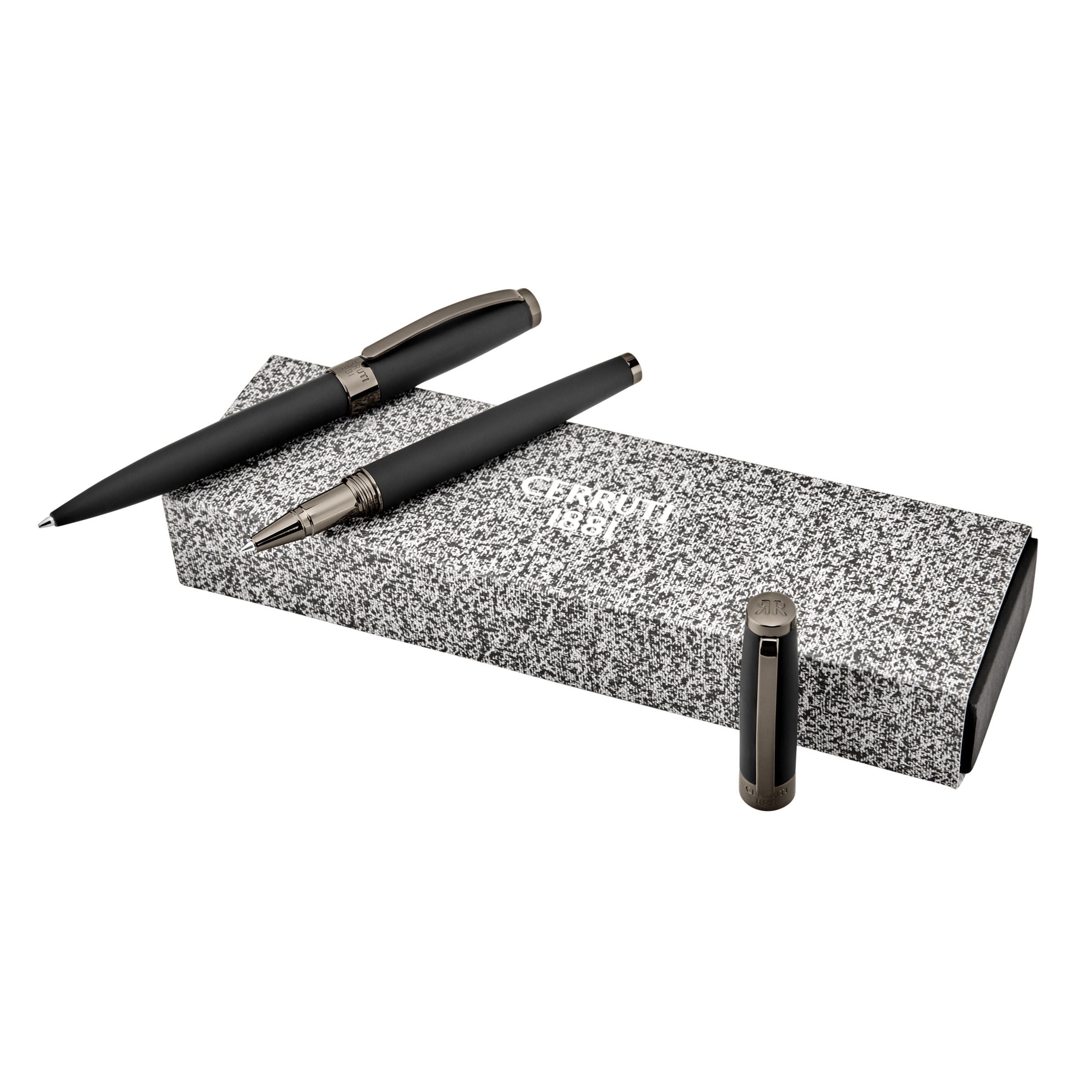 Set Easton Black (Ballpoint Pen & Rollerball Pen)