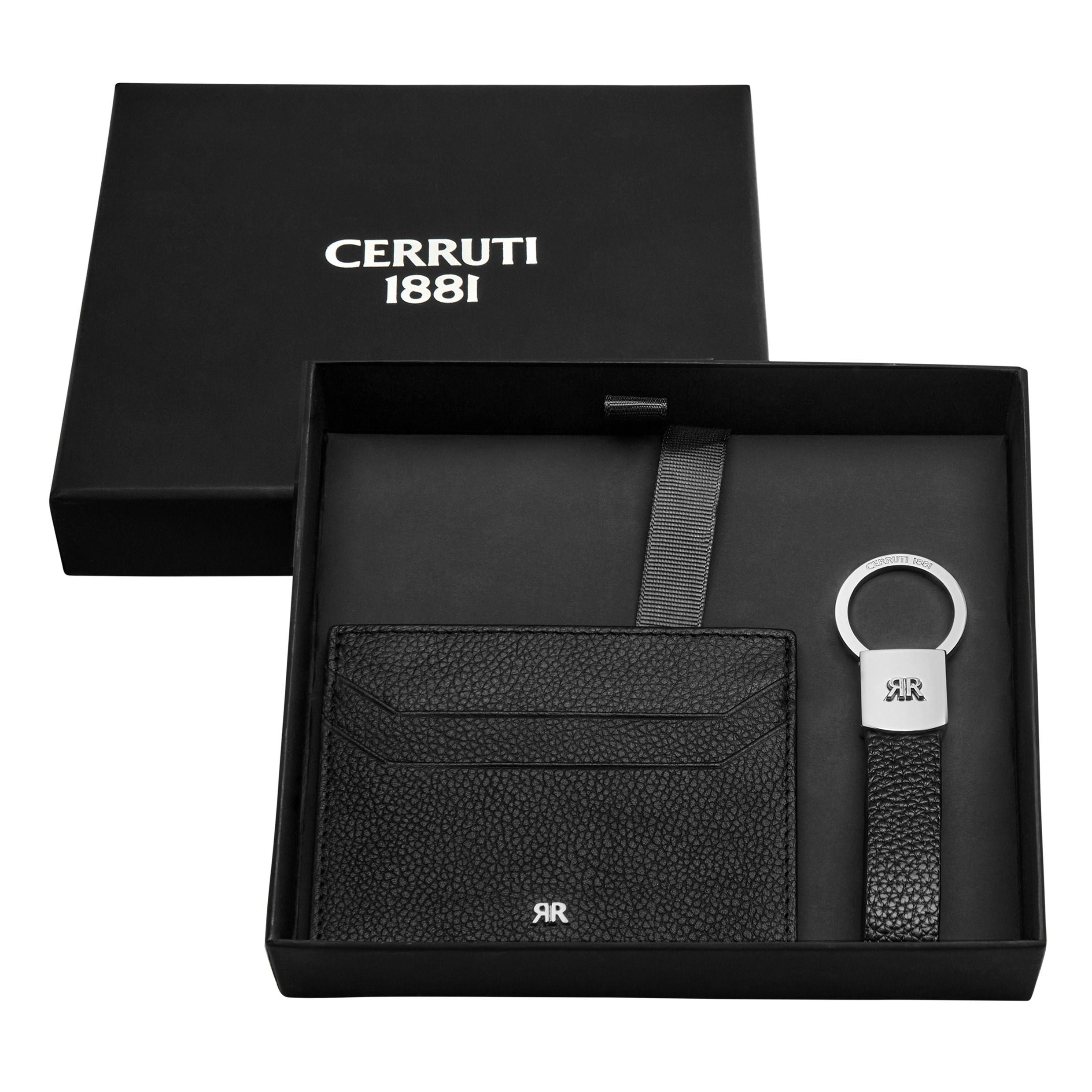 Set Jefferson Black (Key Ring & Card Holder)