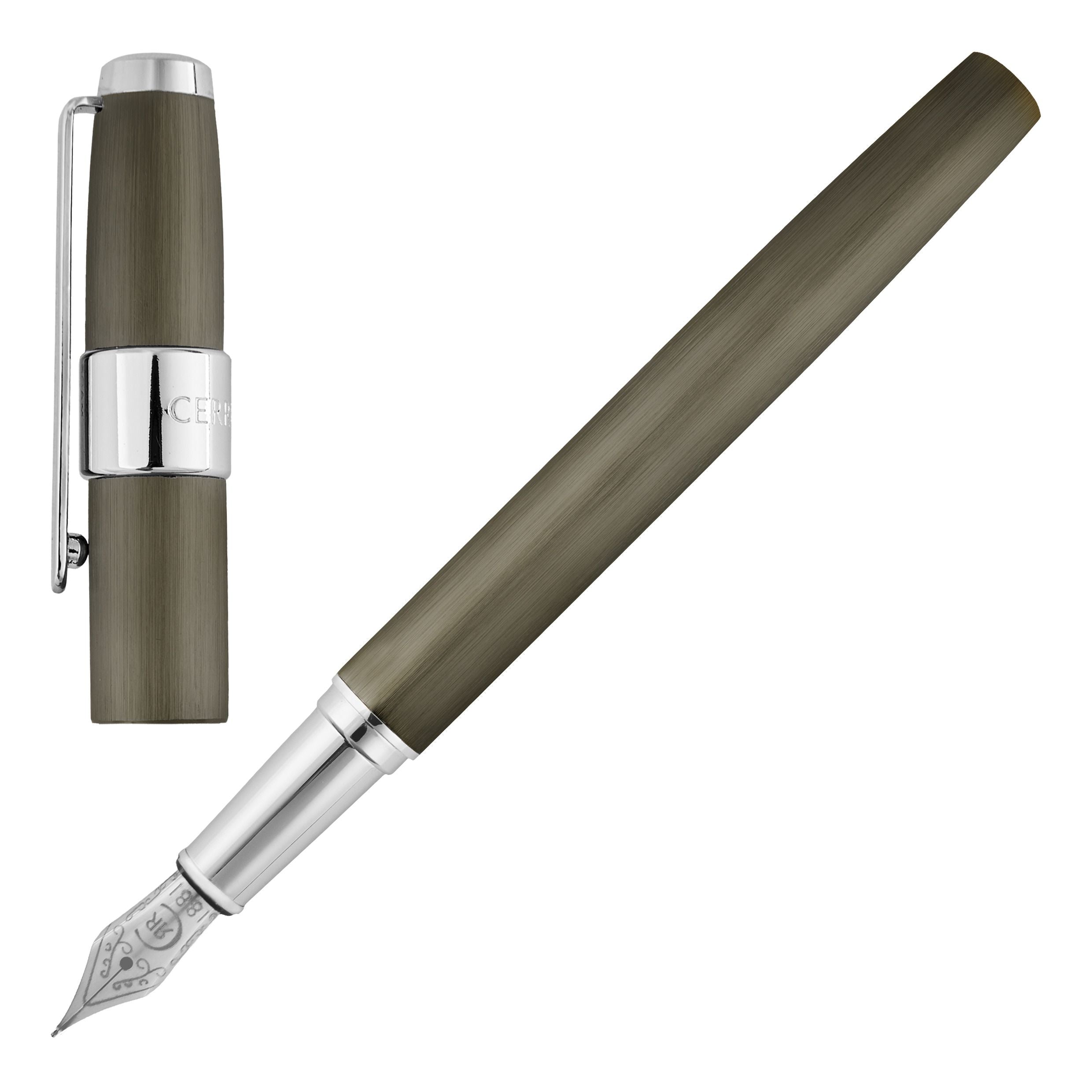 Fountain Pen Block Brushed Gun