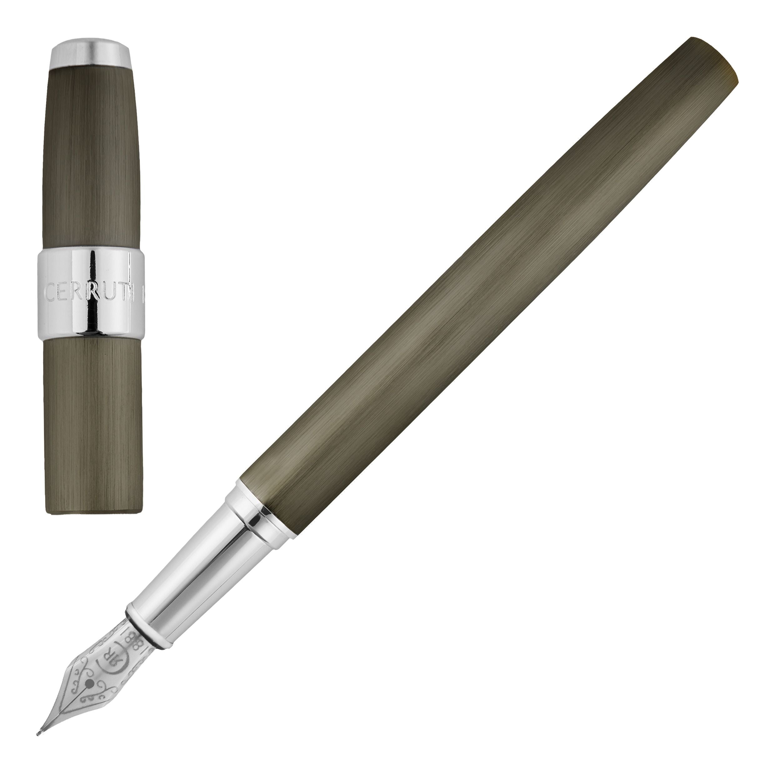 Fountain Pen Block Brushed Gun