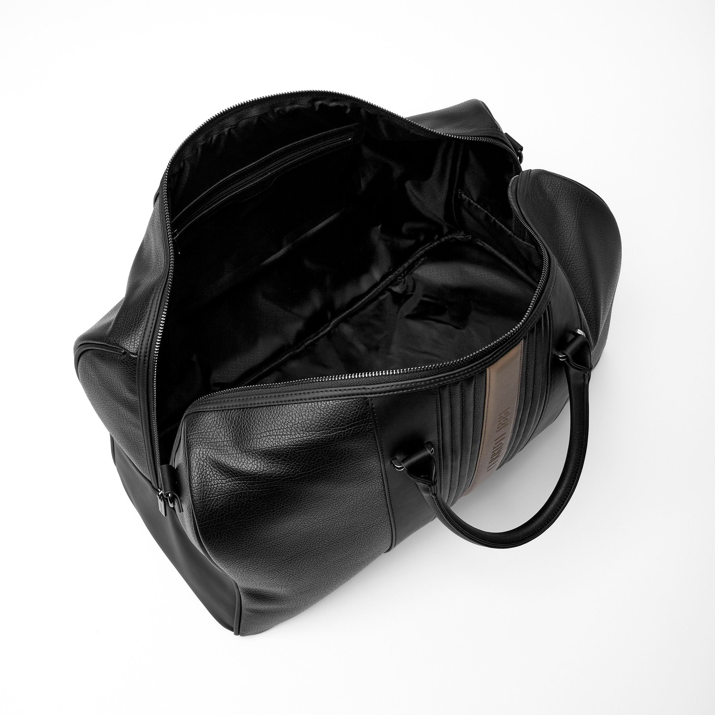 Travel Bag Delano Taupe & Black