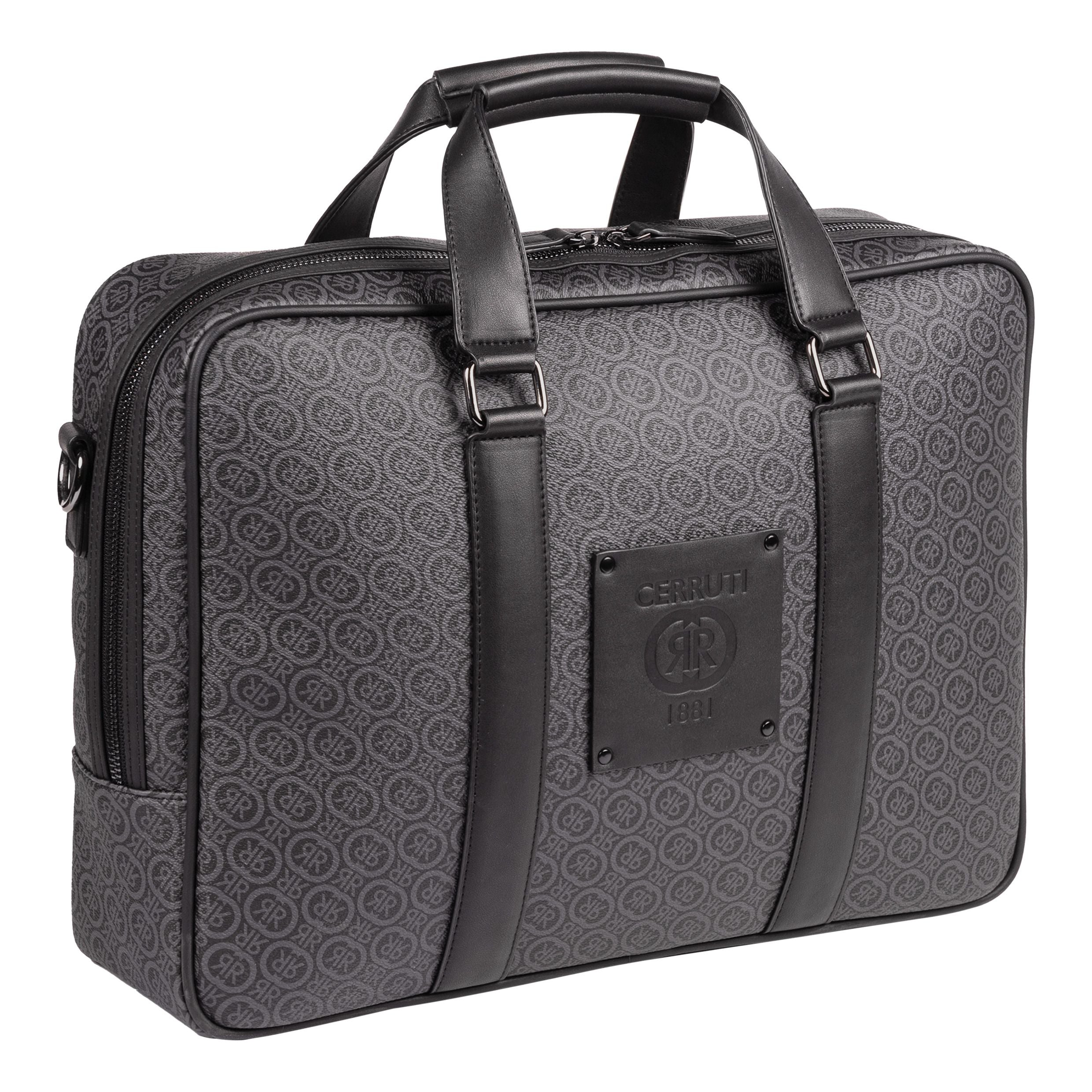 Document Bag Logomania Grey