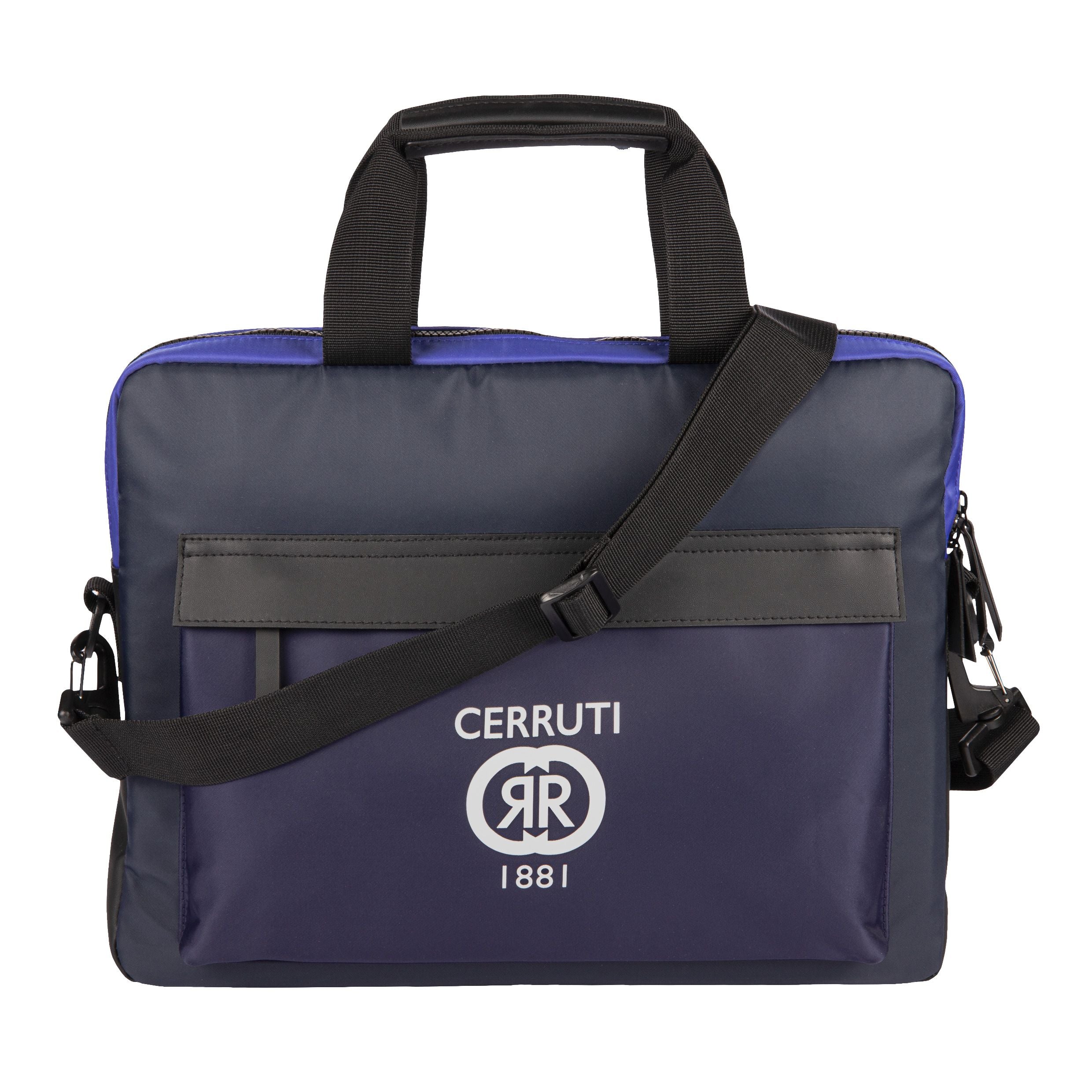 Document Bag Brick Navy Bright Blue