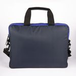 Document Bag Brick Navy Bright Blue