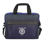 Document Bag Brick Navy Bright Blue