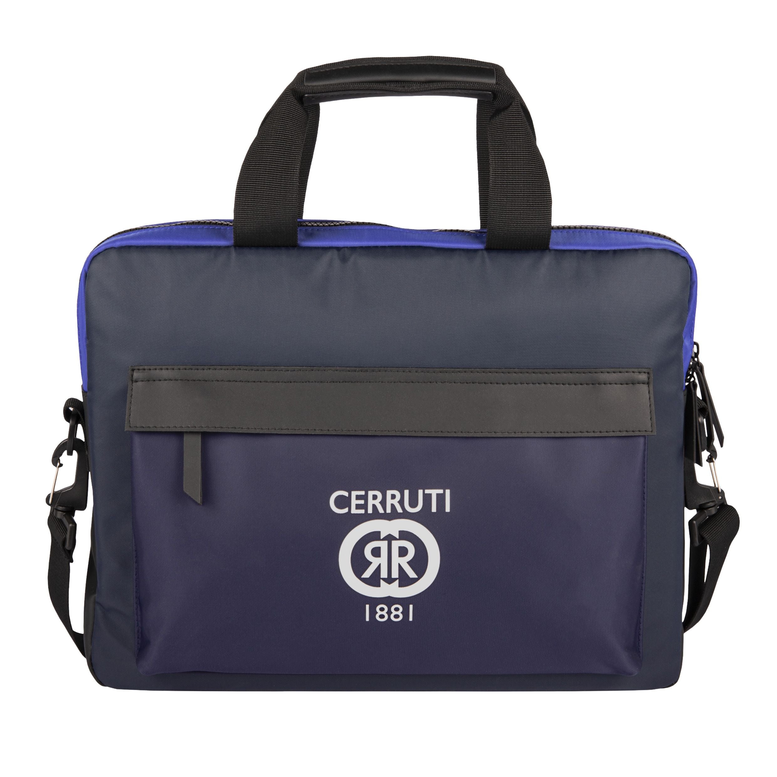 Document Bag Brick Navy Bright Blue