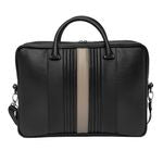 Document Bag Delano Taupe & Black