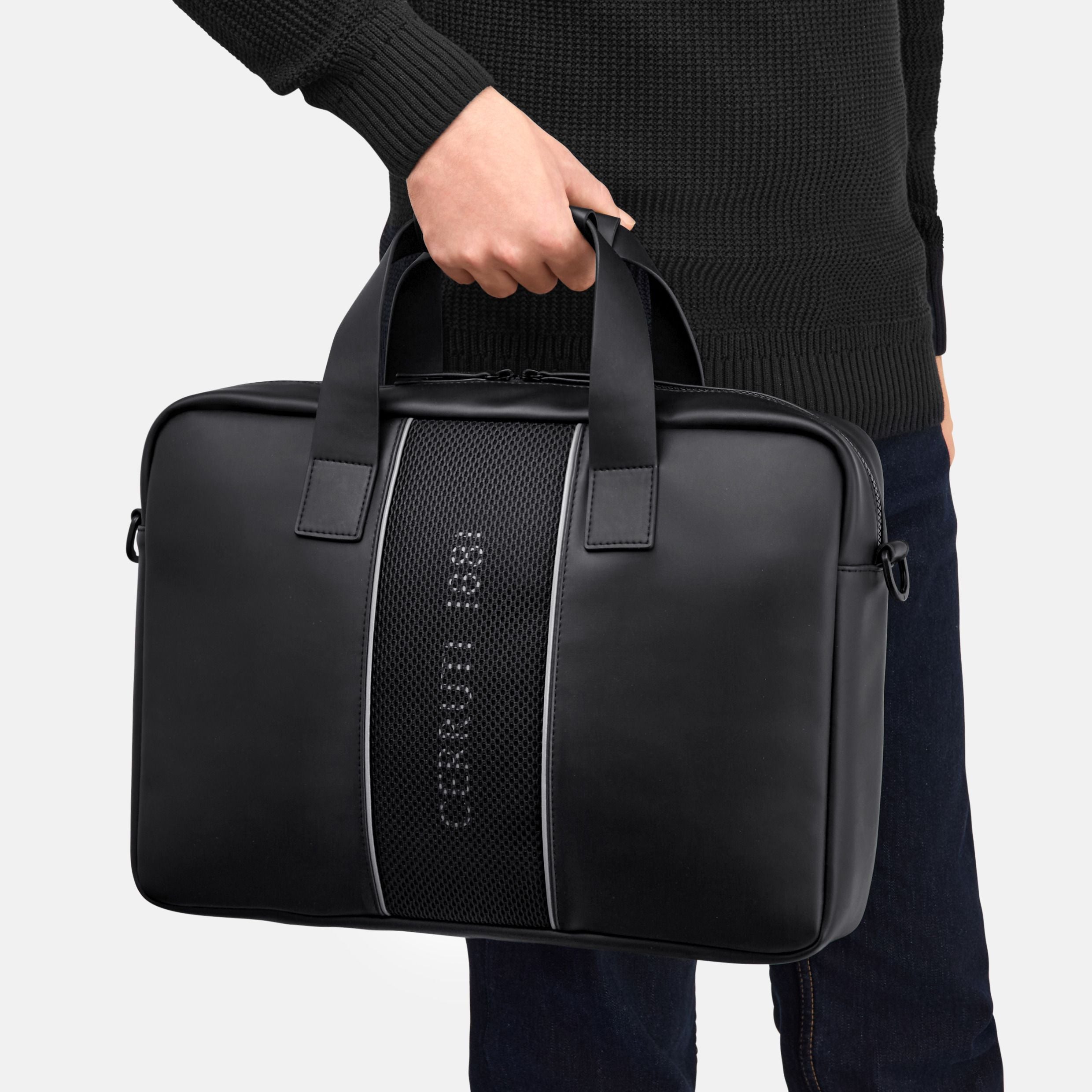 Document Bag Islington Black