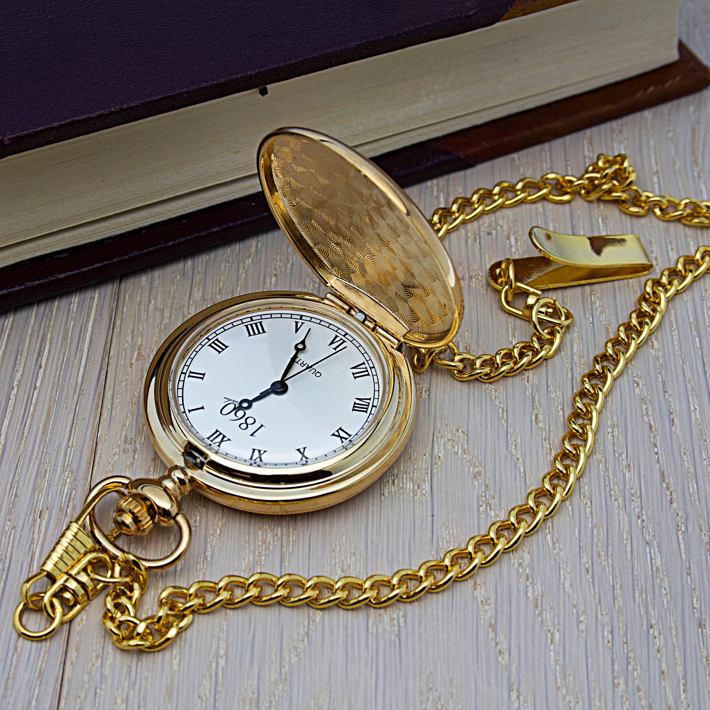 Luxury Plated Pocket Watch