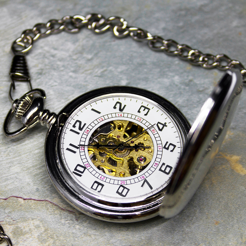 Luxury Plated Pocket Watch