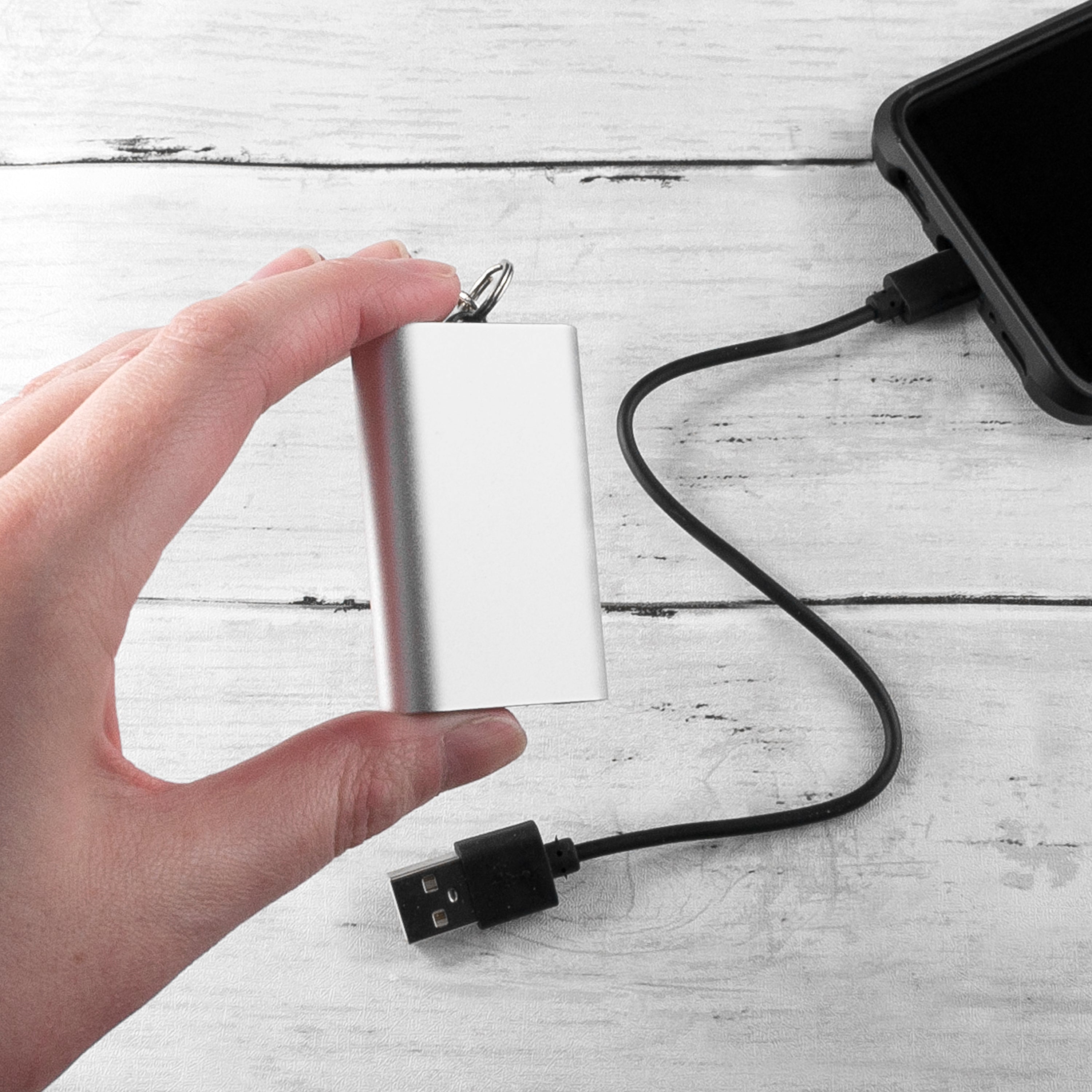 1000mAh Mini Powerbank Keyring