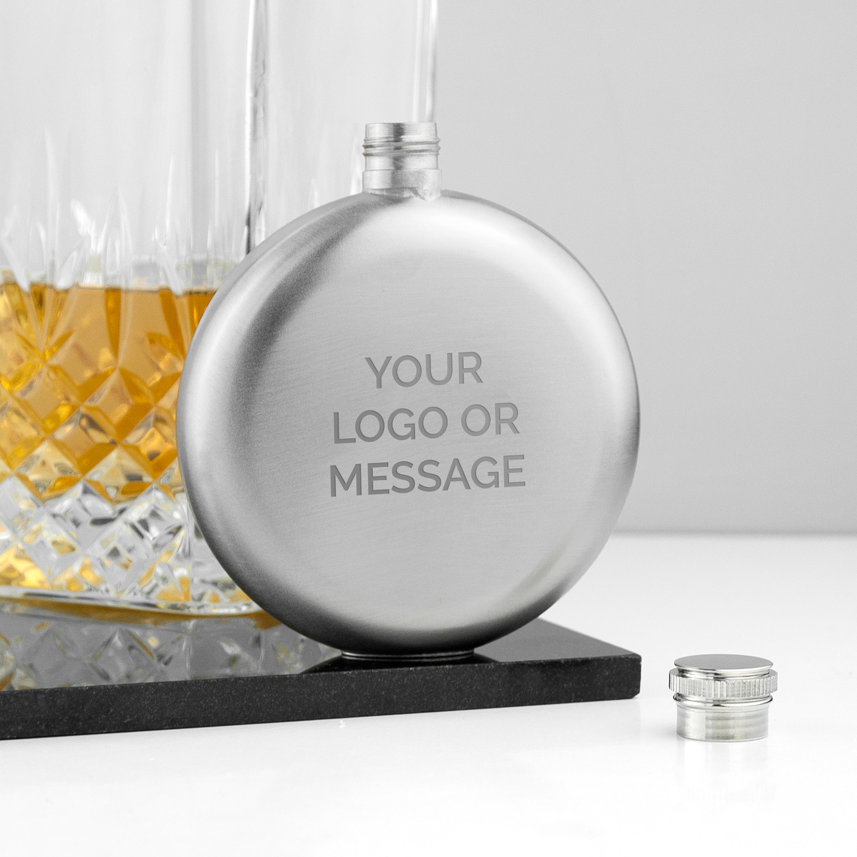 5oz Round Hip Flask