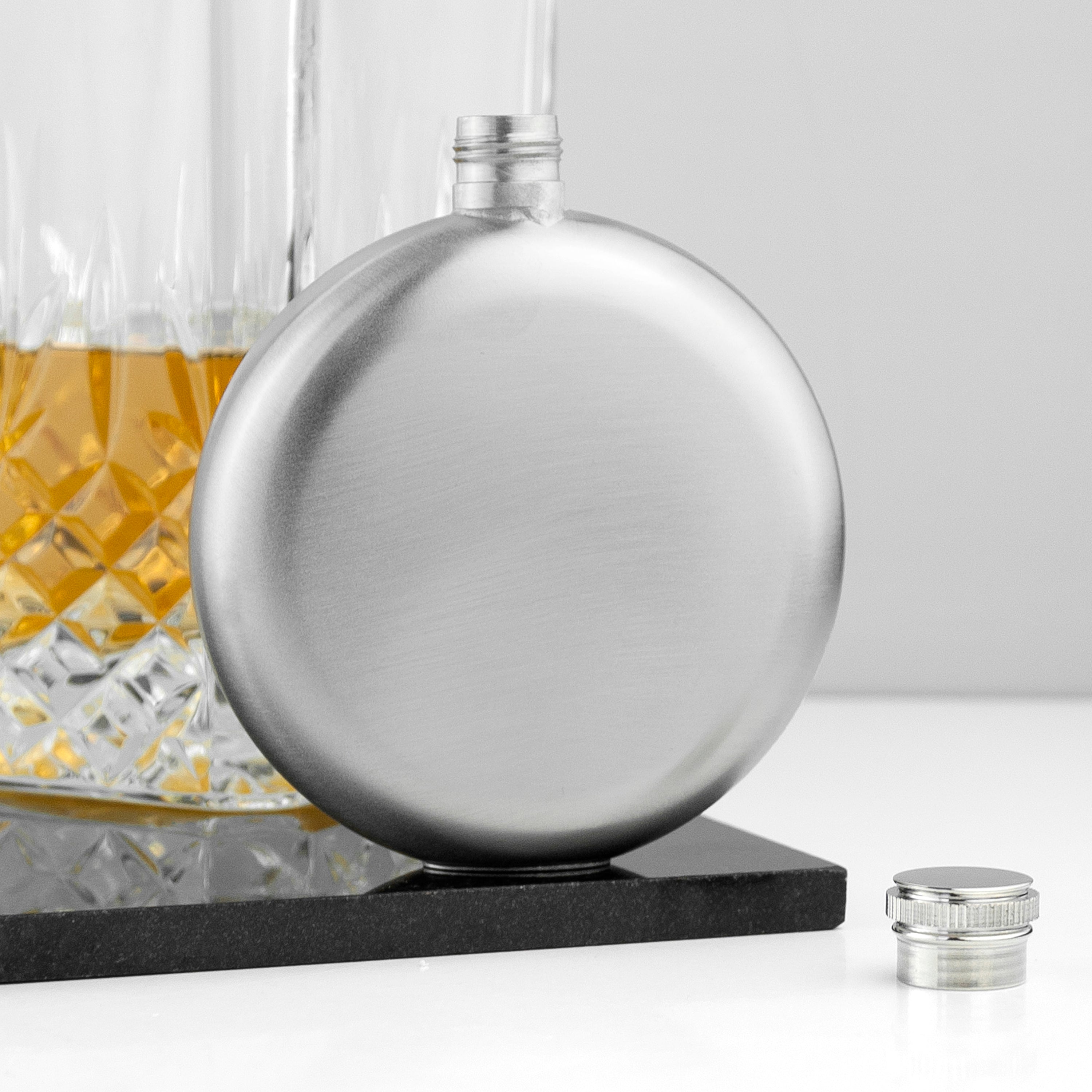 5oz Round Hip Flask