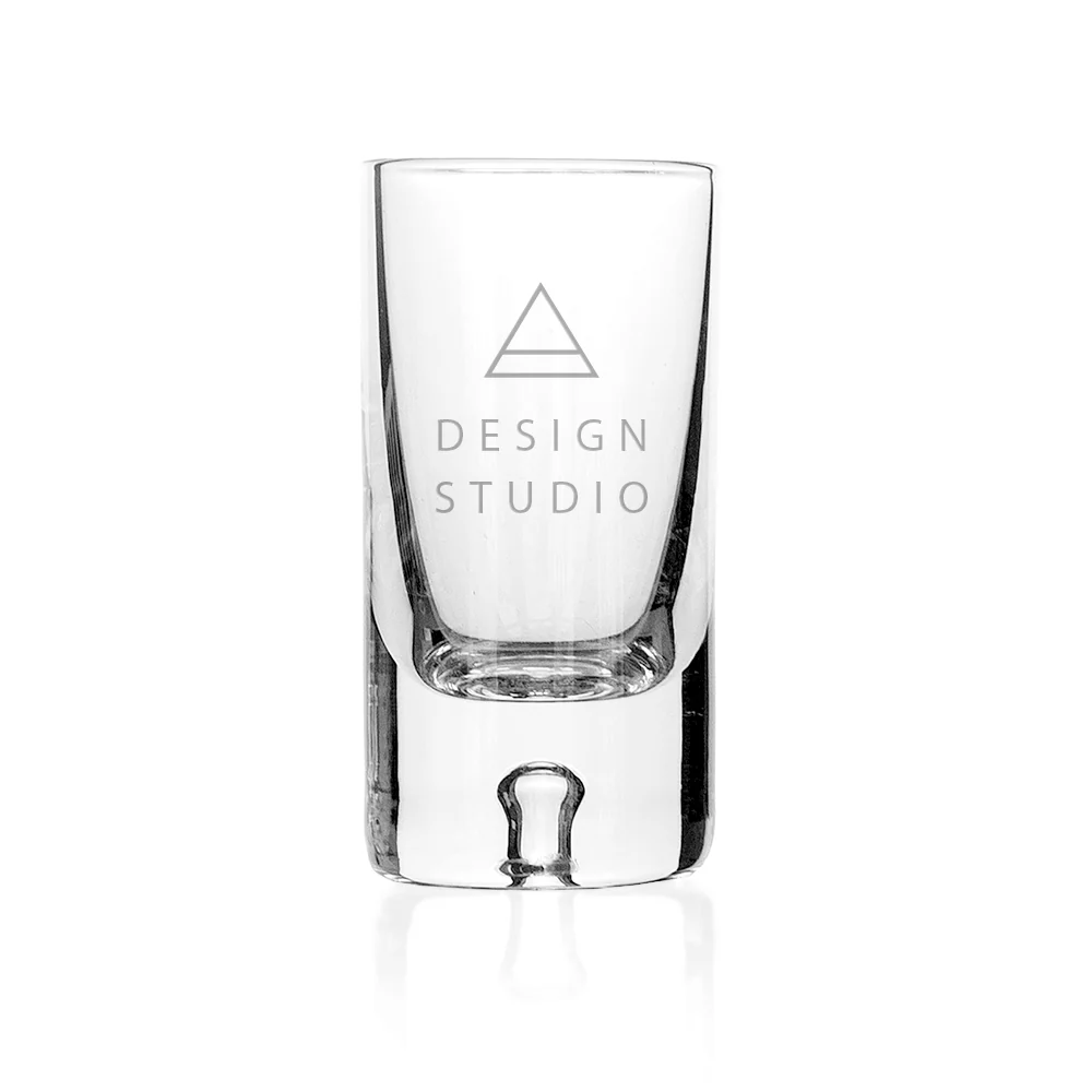 30ml Shot Glass with Bubble Base
