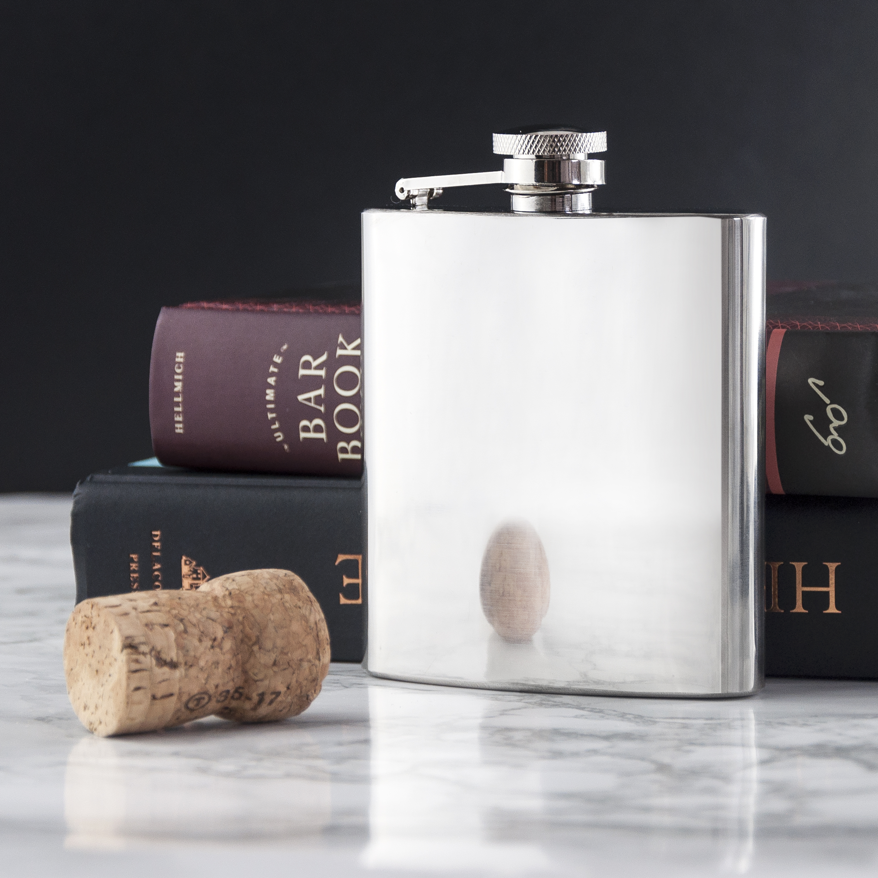 6oz Stainless Steel Hip Flask