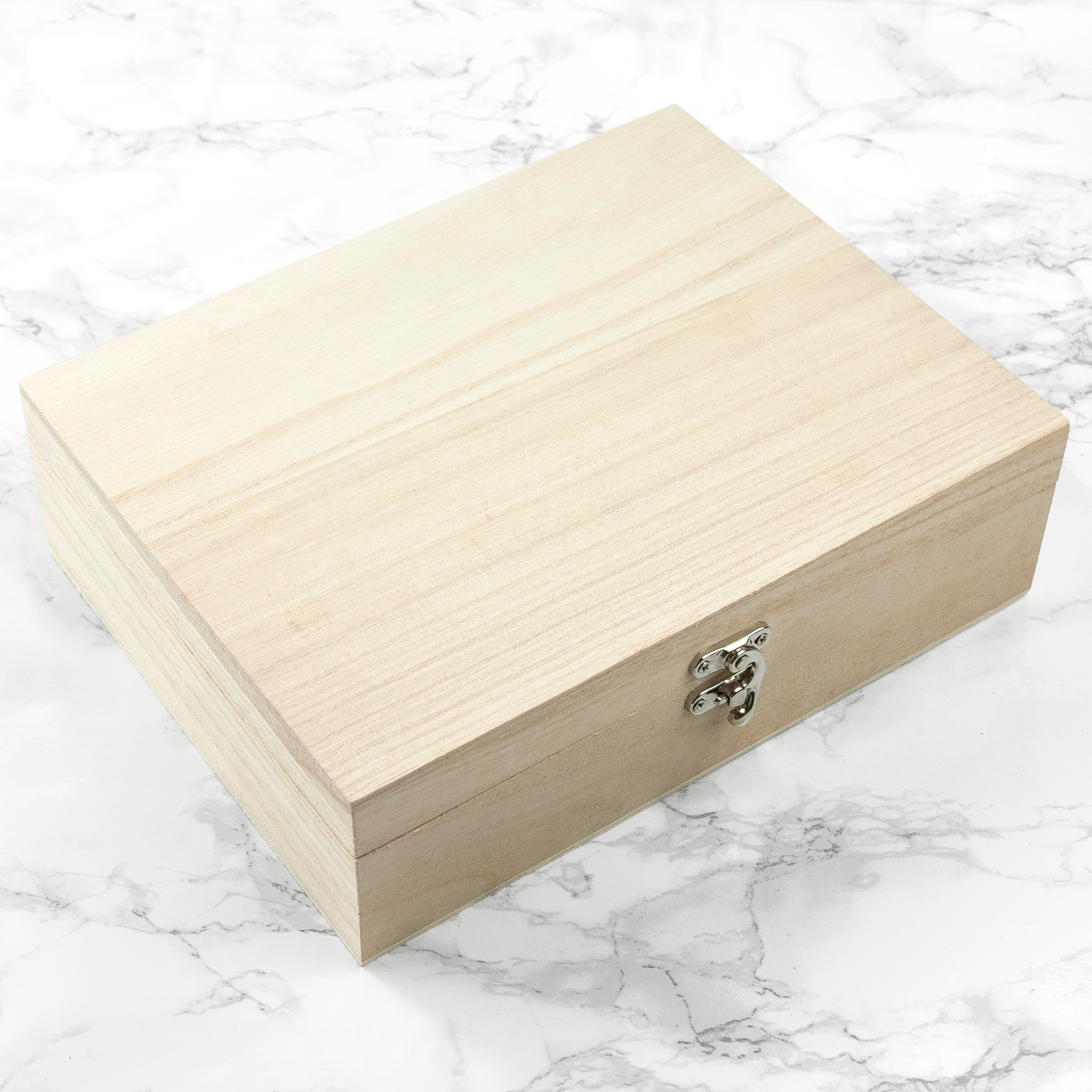 Wooden Tea Box with Tea Selection
