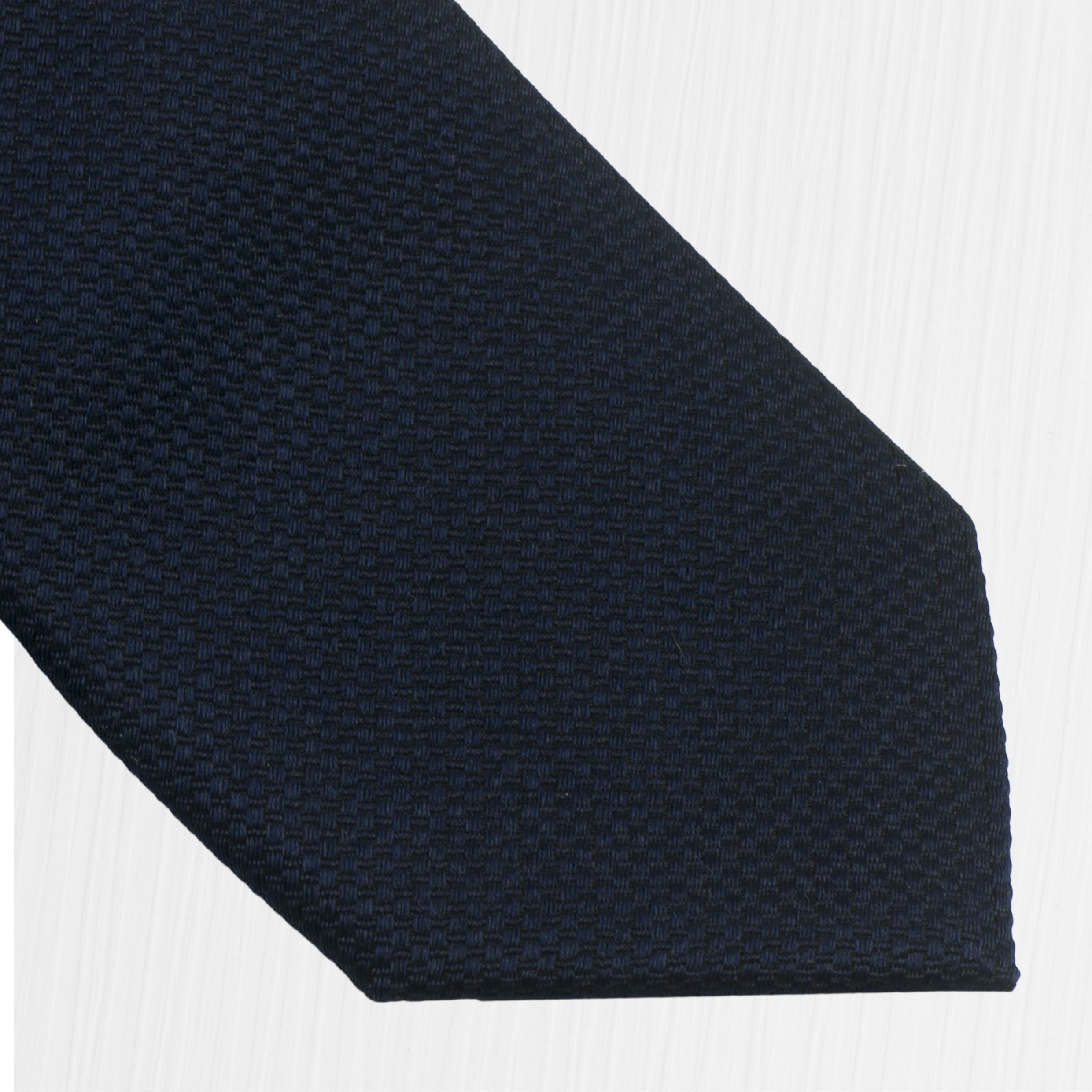 Silk Tie Uomo Blue