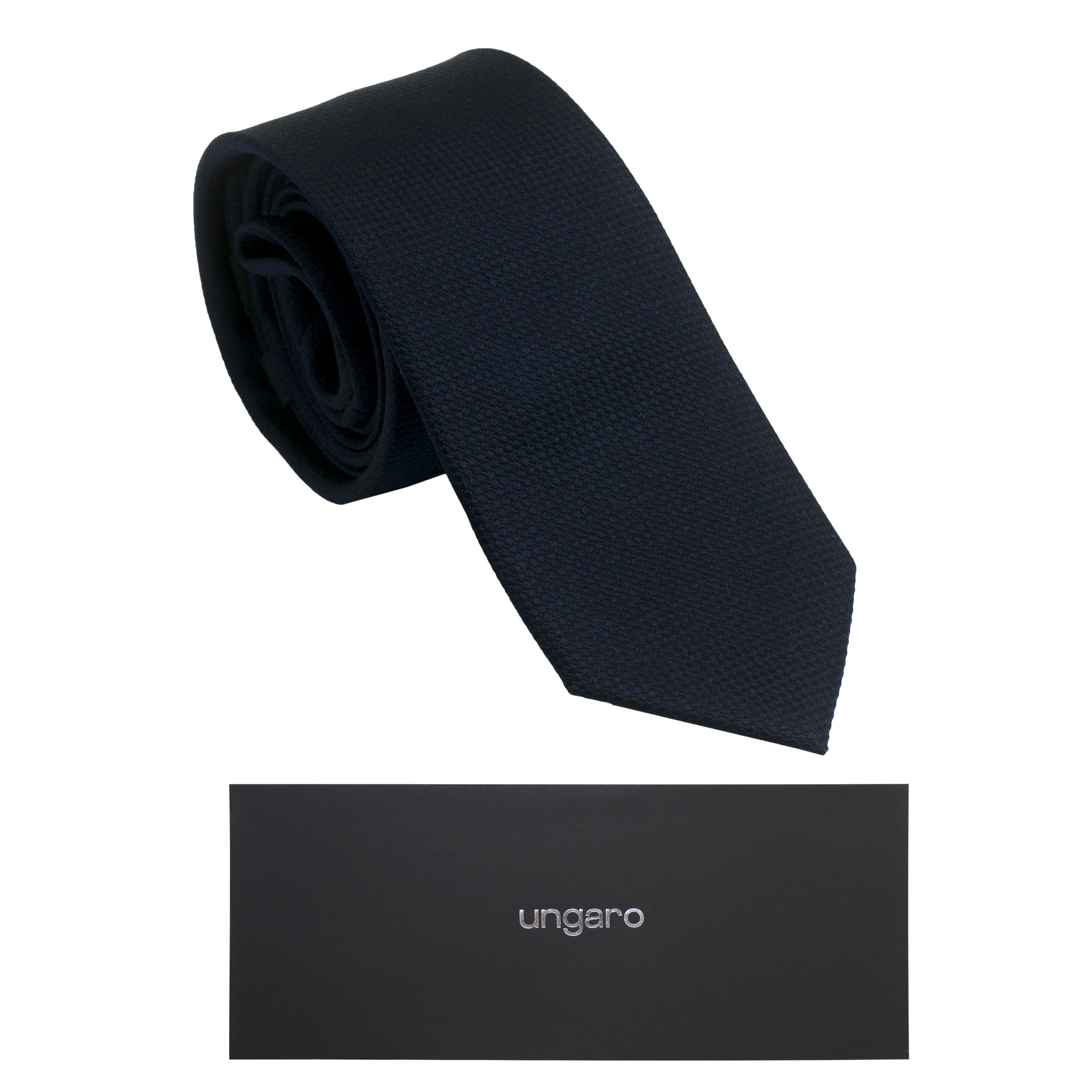 Silk Tie Uomo Blue