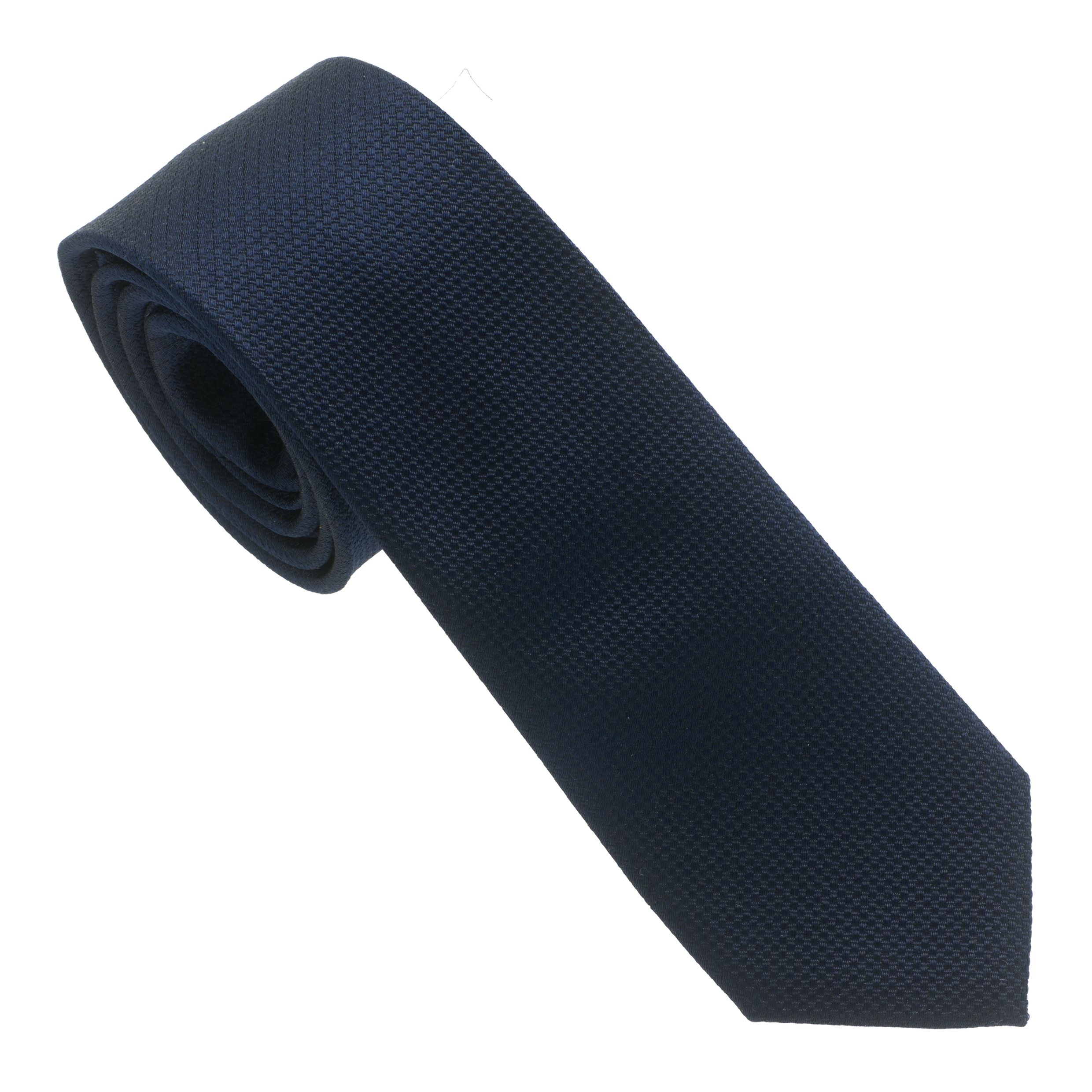 Silk Tie Uomo Blue