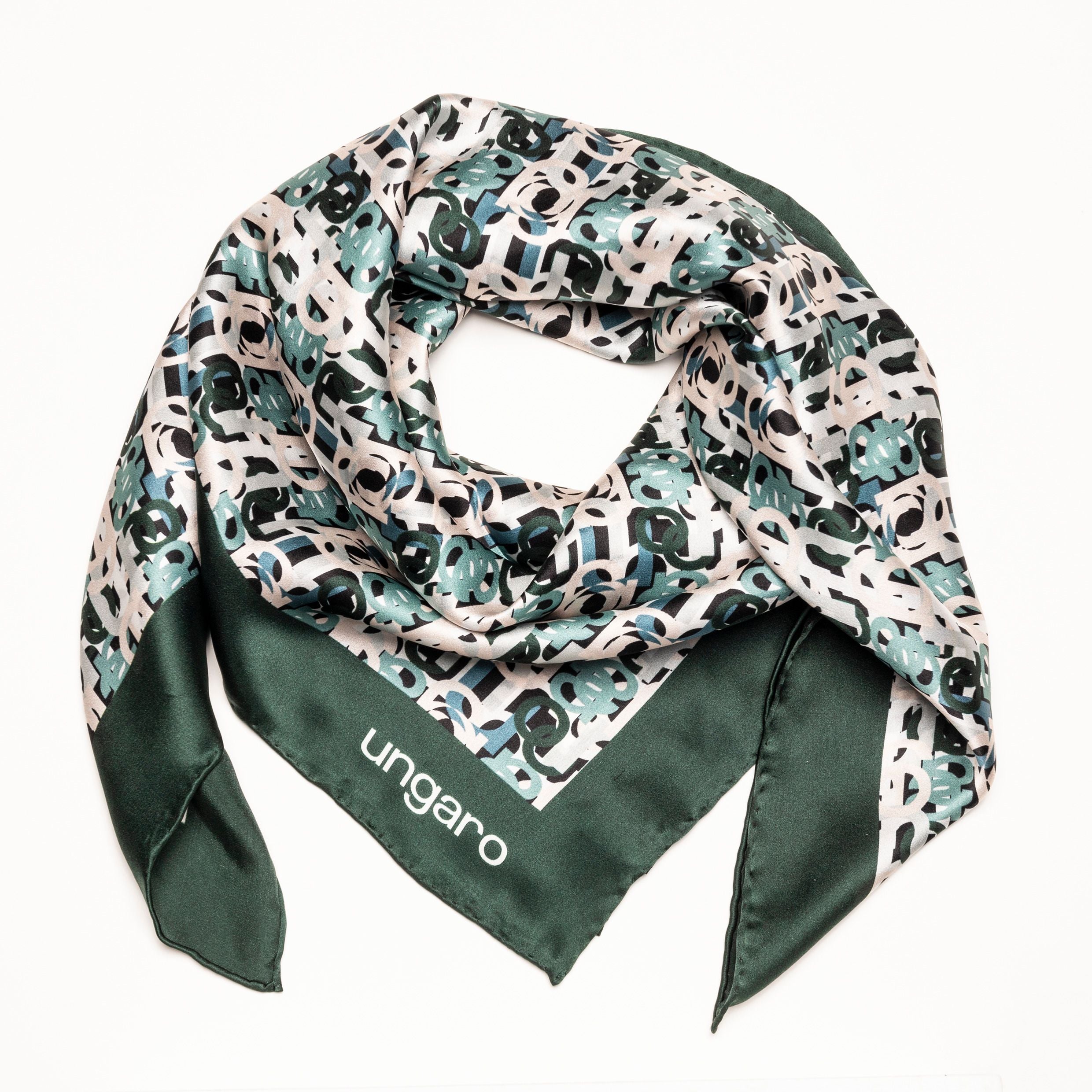 Silk Scarf Umberta Red