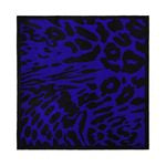 Silk Scarf Lina White & Black