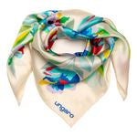 Silk Scarf Paola Off-White
