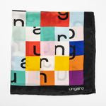 Silk Scarf Ada Black/Multi