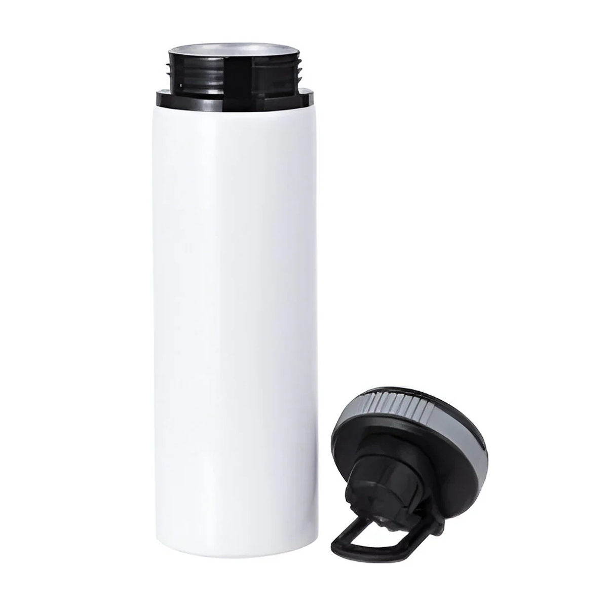 850ml Aluminium Proventurer Water Bottle with Coloured Lid