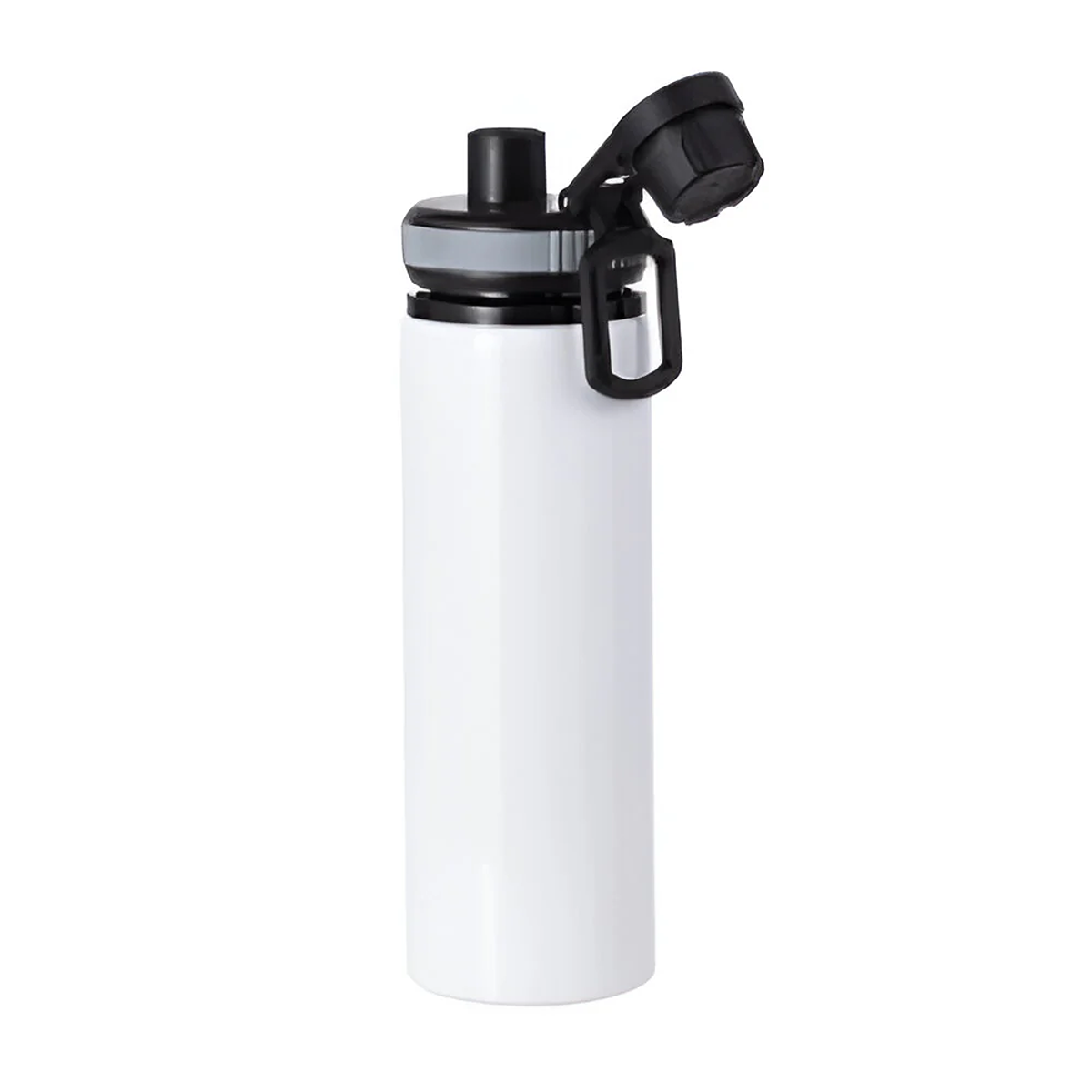 850ml Aluminium Proventurer Water Bottle with Coloured Lid