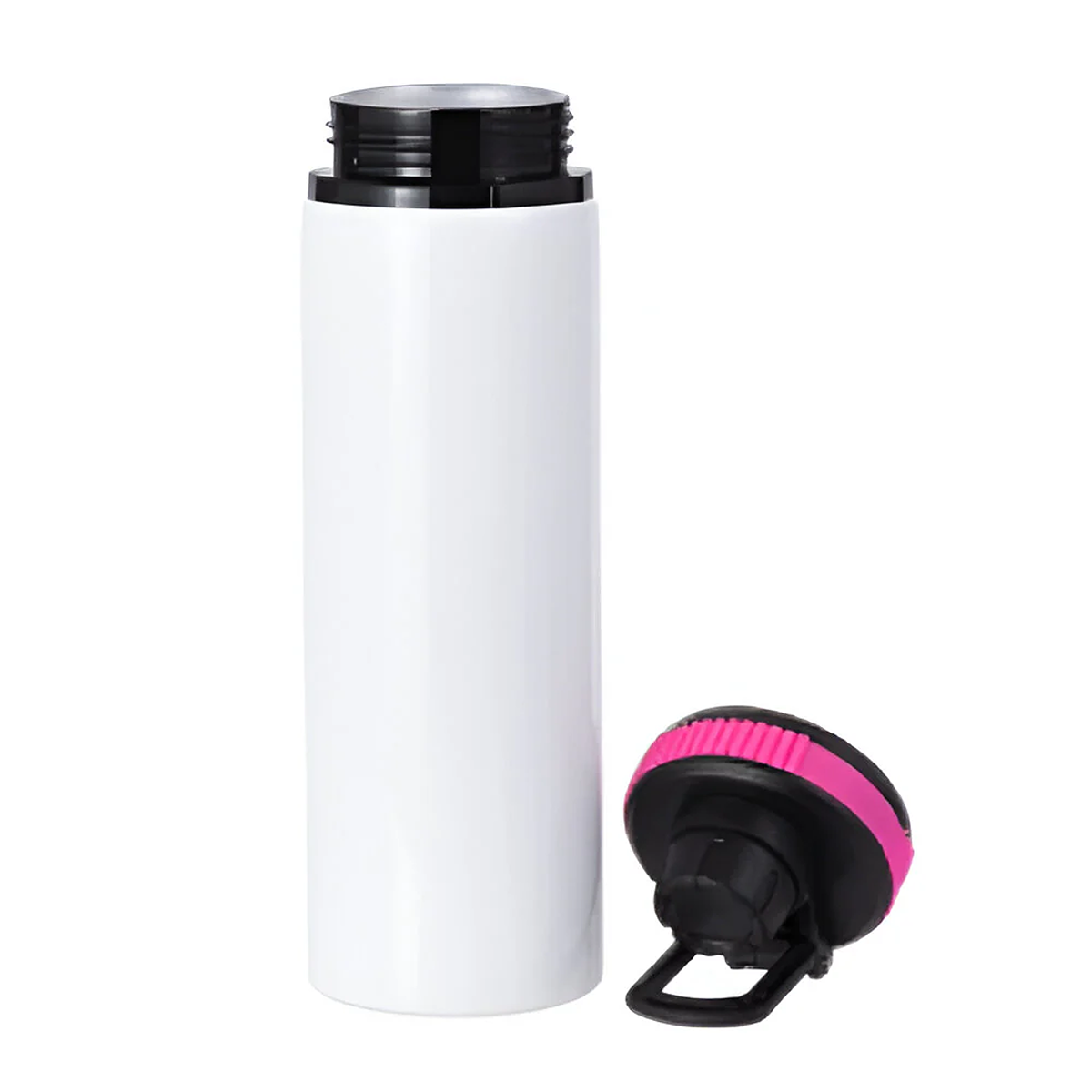 850ml Aluminium Proventurer Water Bottle with Coloured Lid