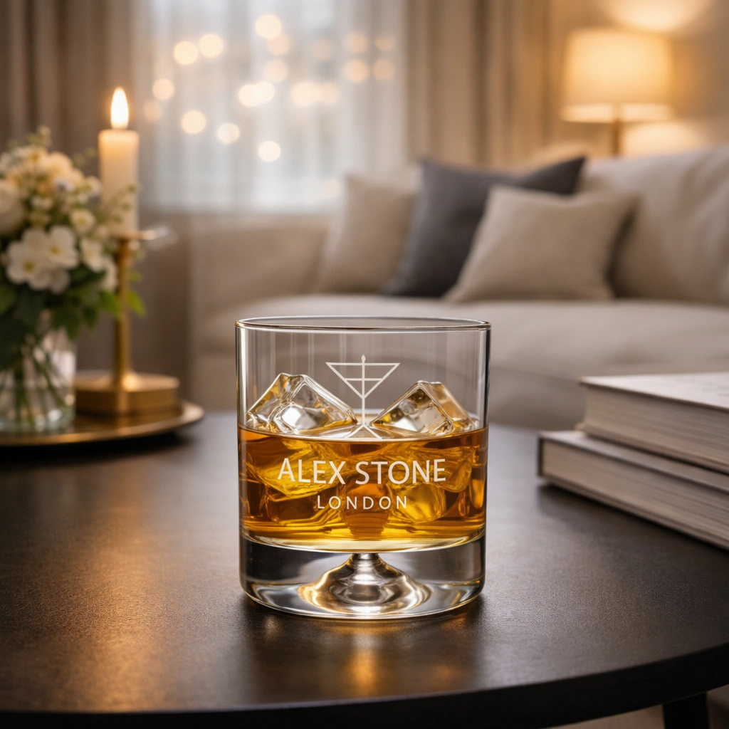 350ml Whisky Tumbler with Pyramid Base
