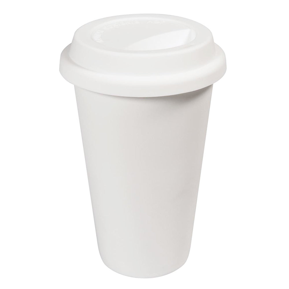 12oz Double Jacketed Ceramic Travel Mug