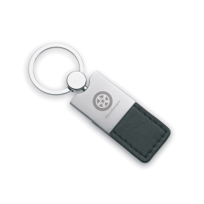 PU and metal key ring