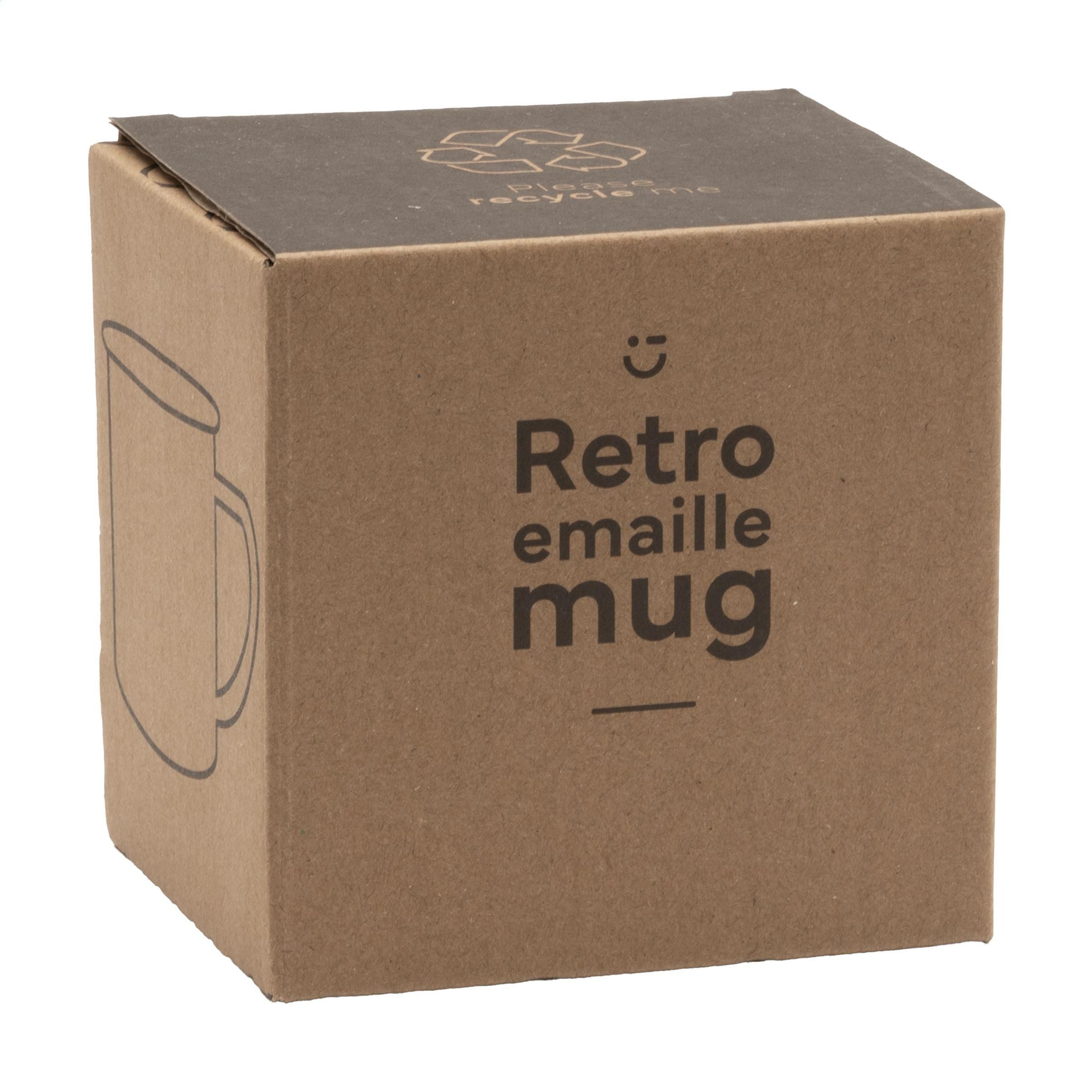 Retro Enamel Mug 350 Ml