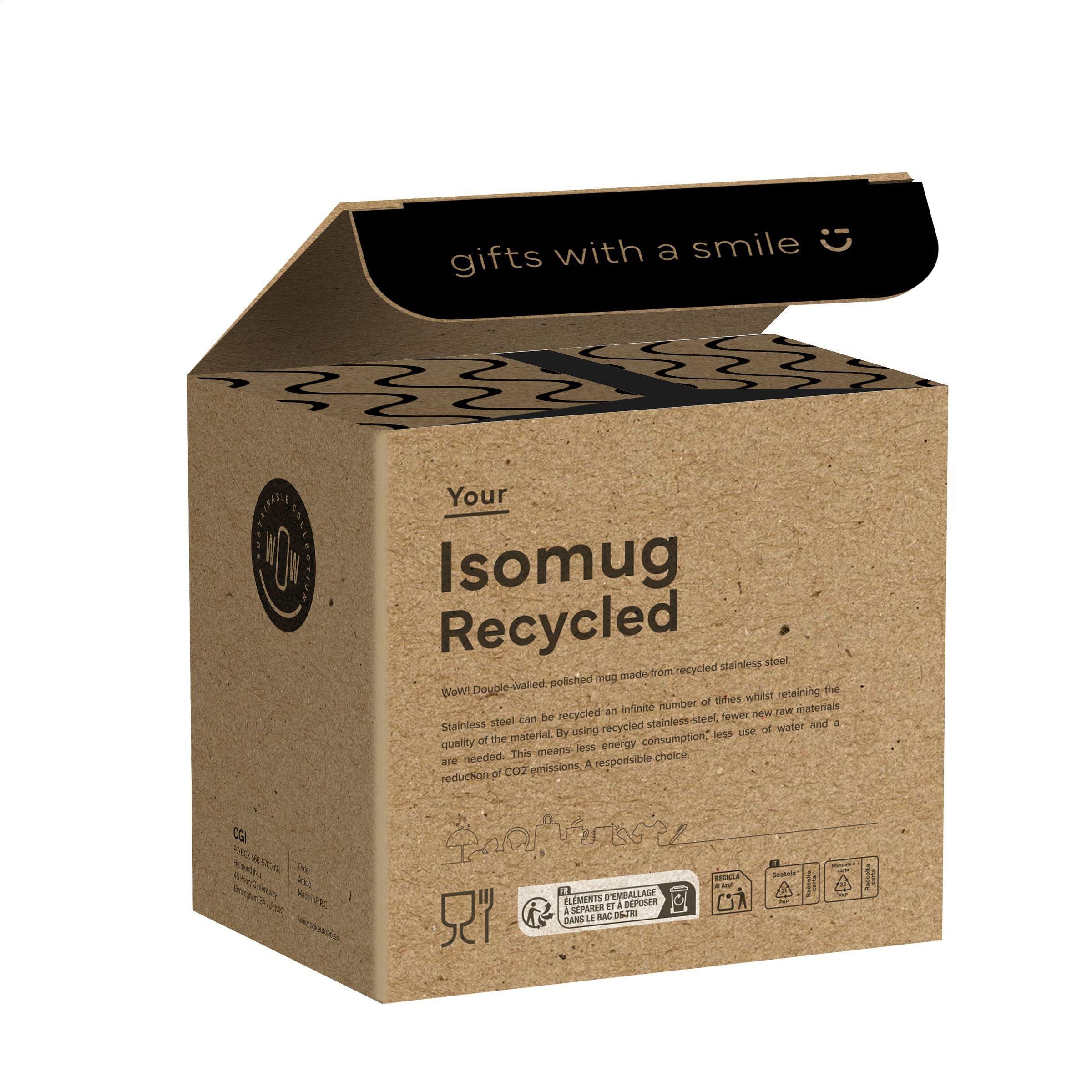 Isomug Rcs Recycled Steel 300 Ml