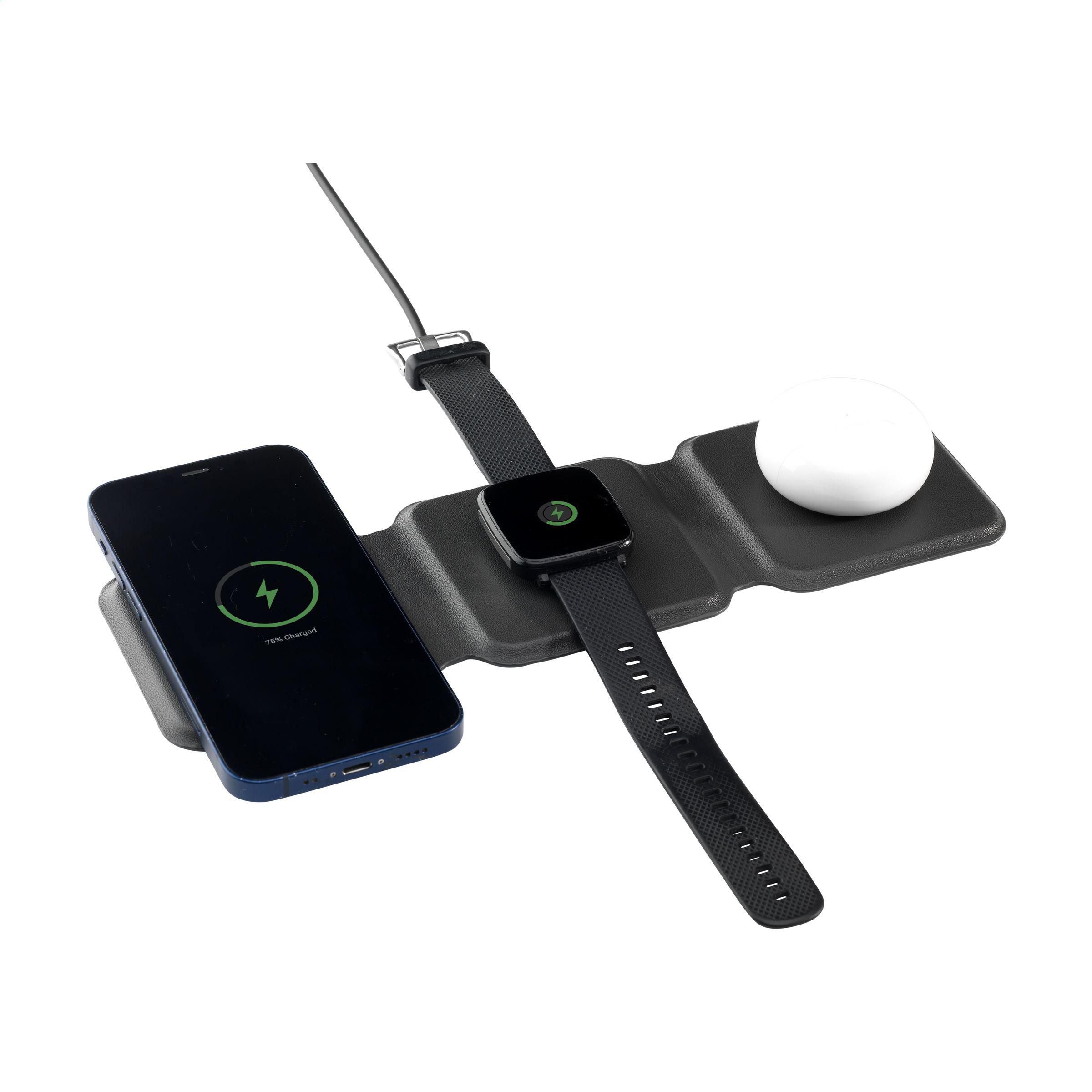 Tricharge Recycled Pu Wireless Charger