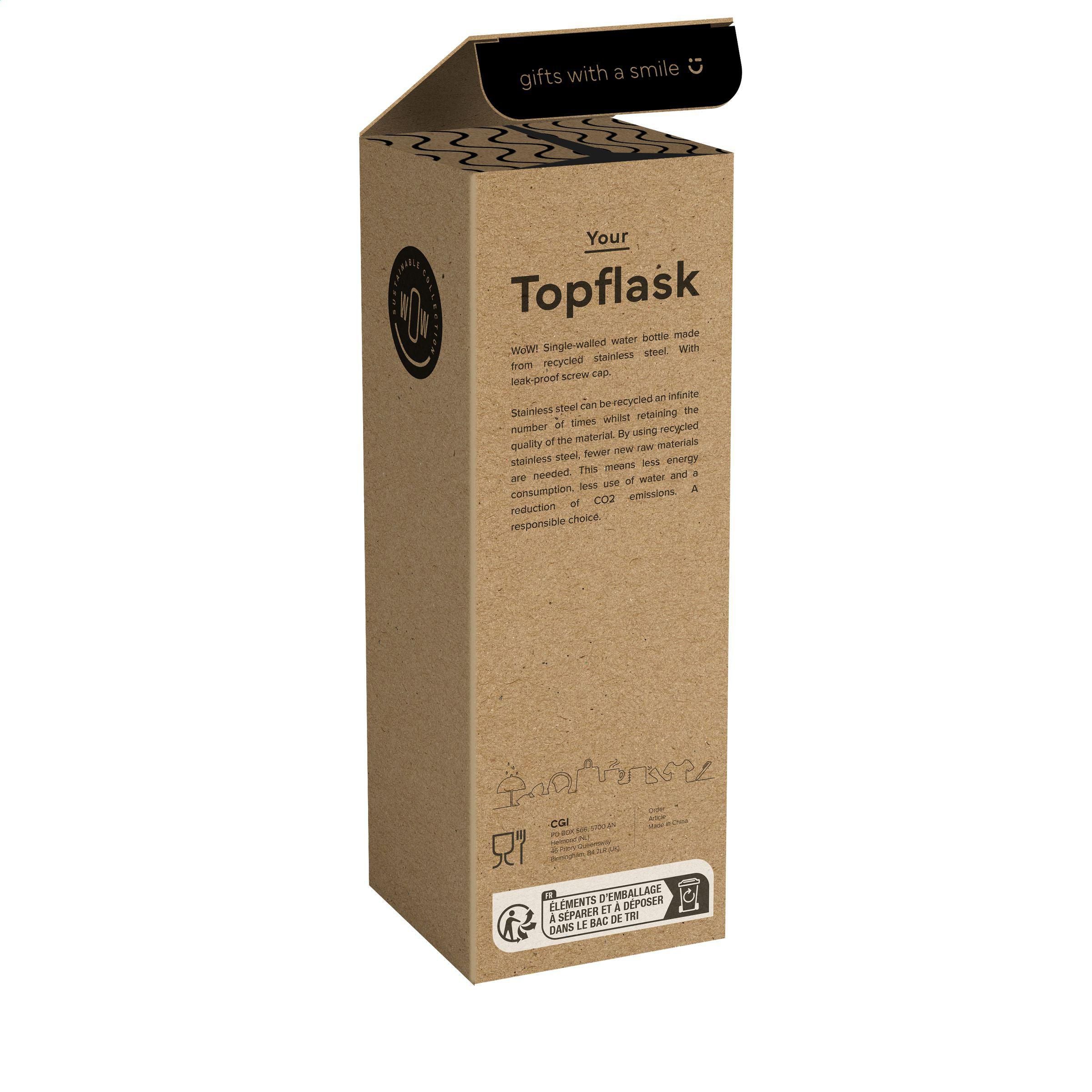 Topflask Rcs 500 Ml Single Wall Drinking Bottle