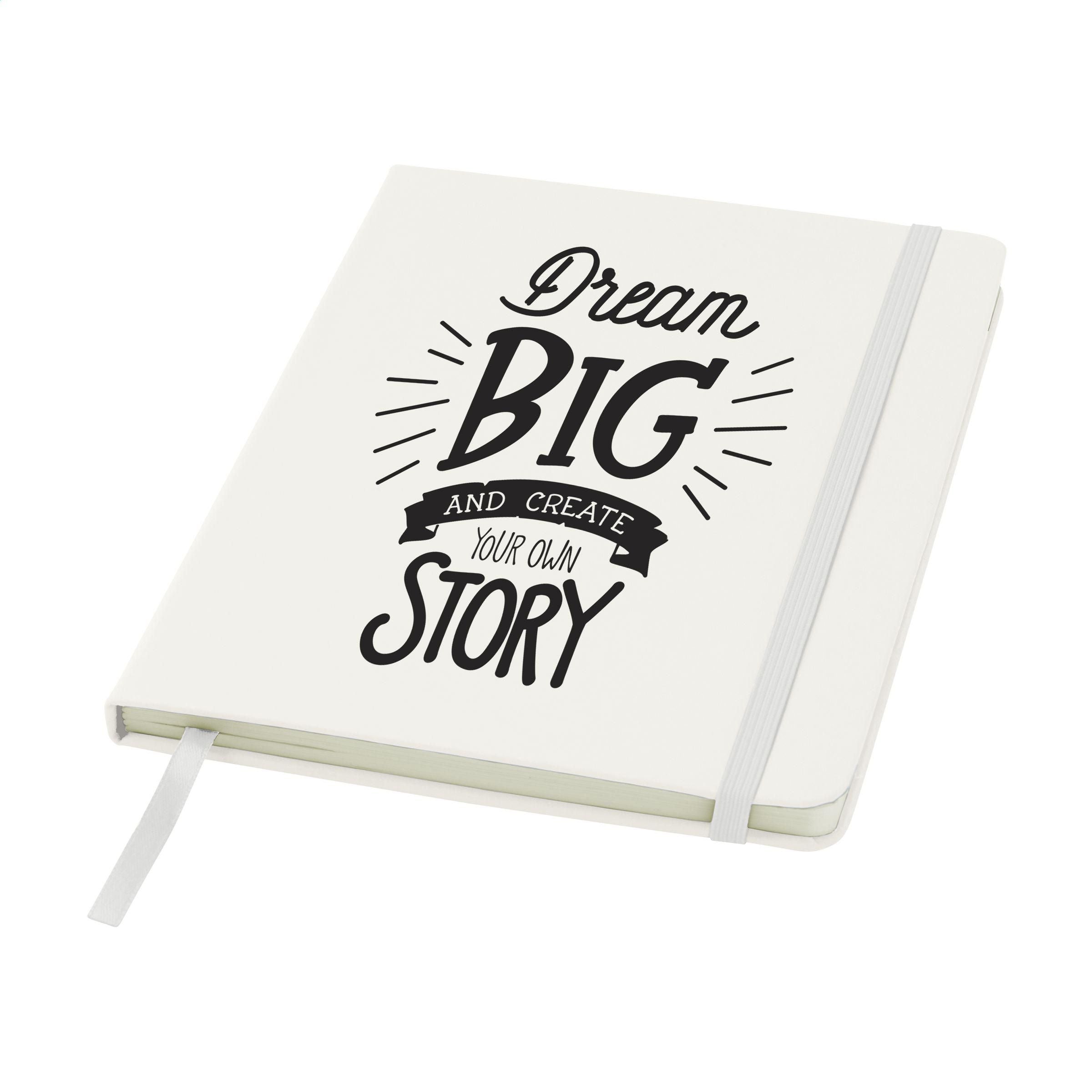 Budgetnote A5 Blanc Paper Notebook