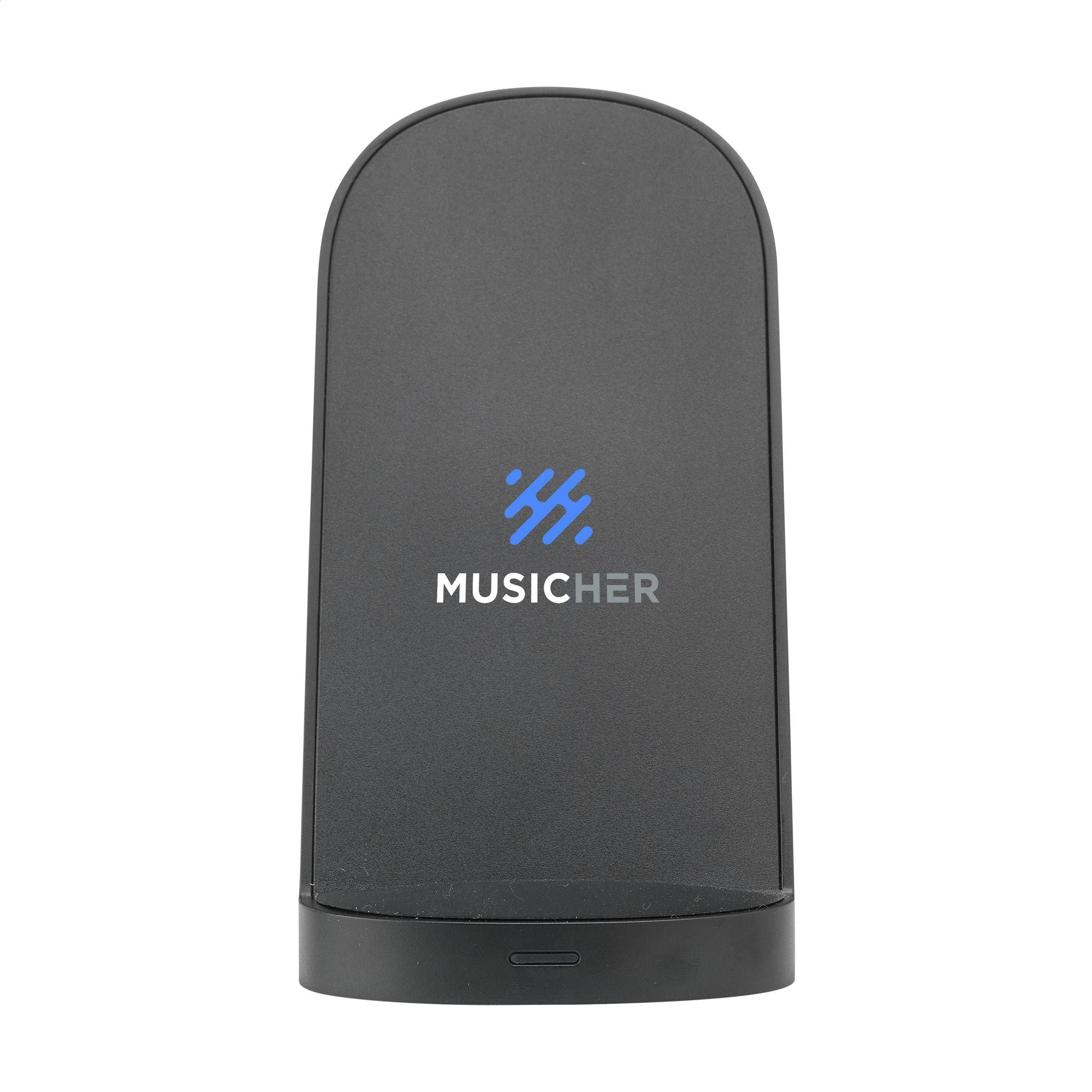 Triple-Up Rcs Recycled Abs Wireless Charger Stand