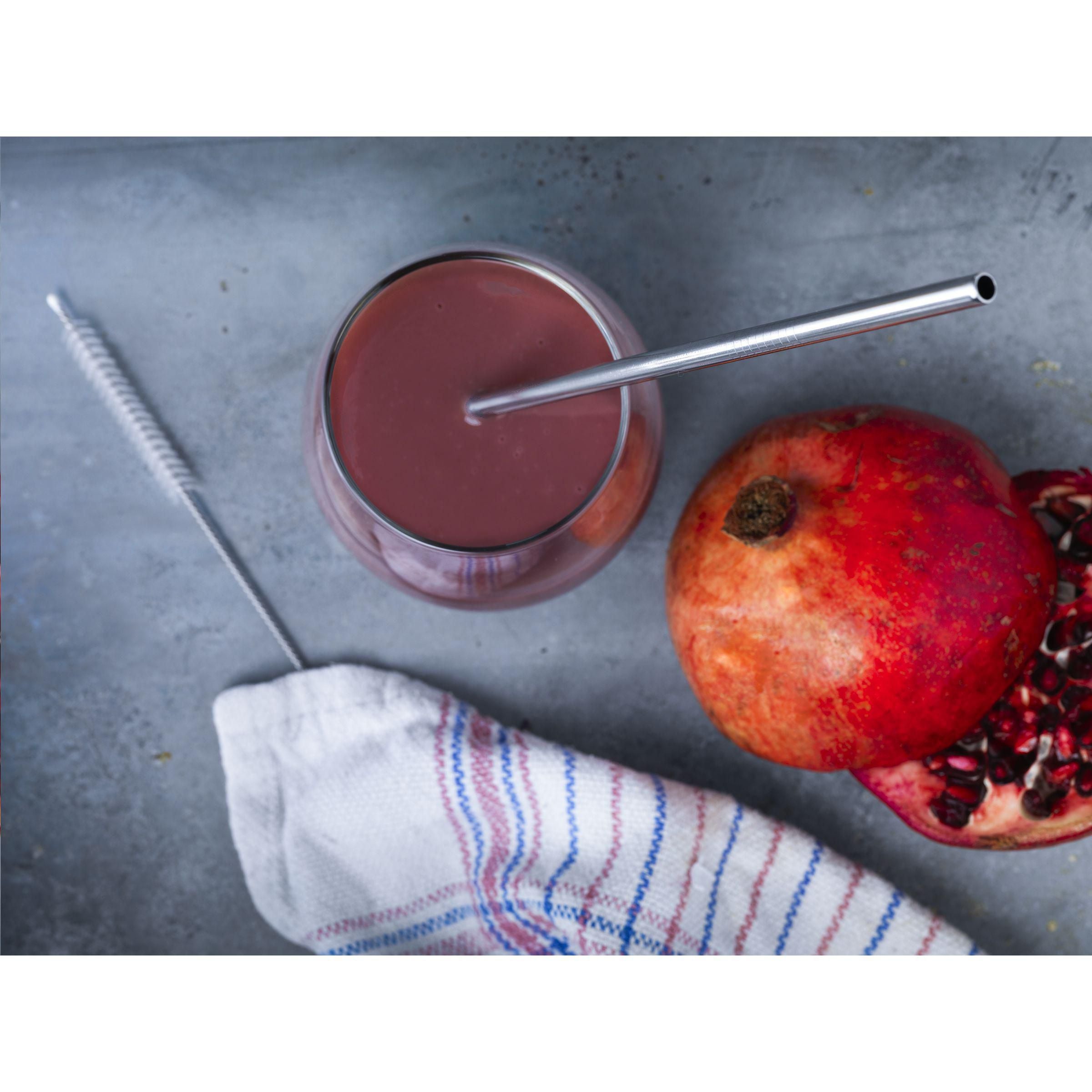 Reusable 1 Piece Eco Straw Set Stainless-Steel Straw