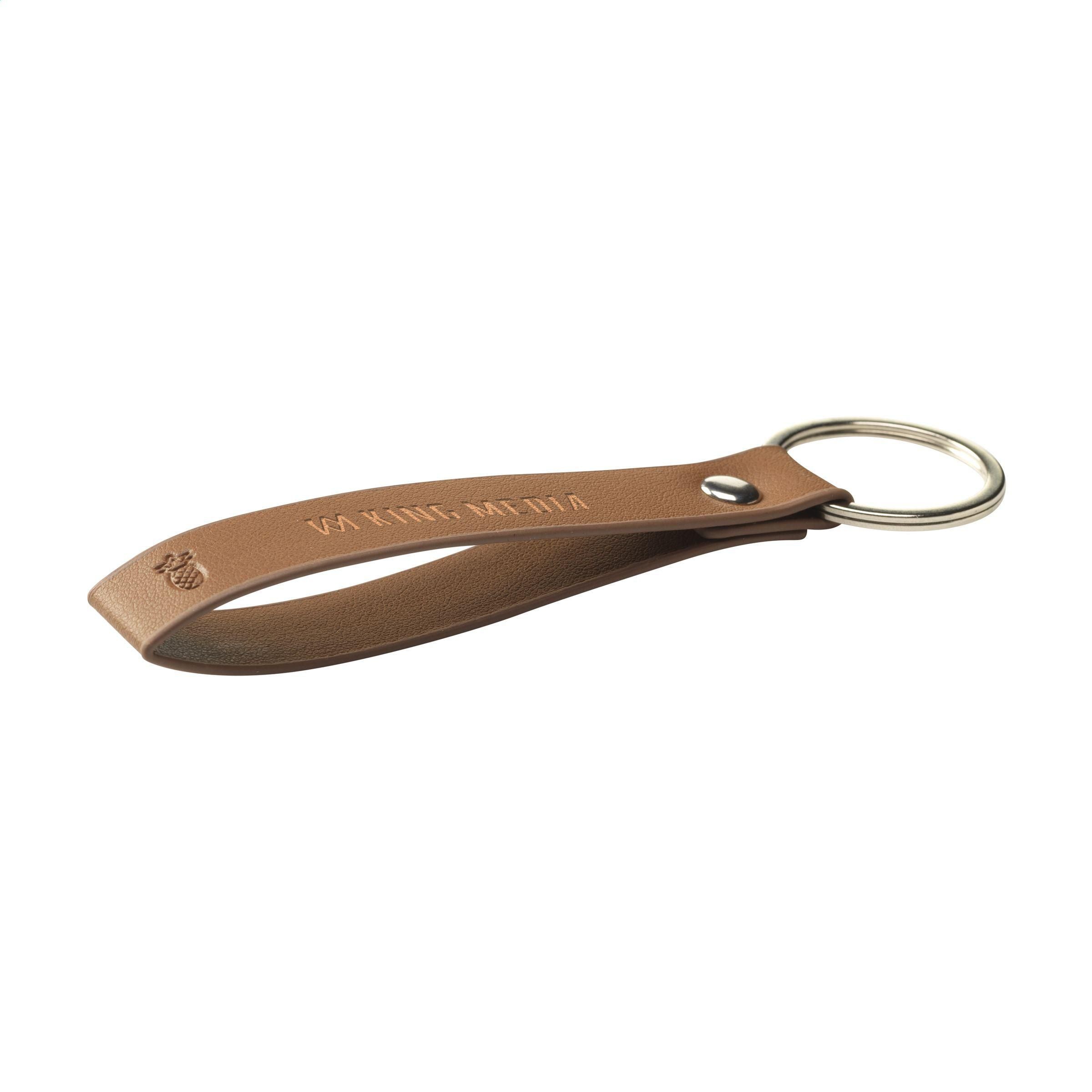 Vegan Pineapple Leather Keyring