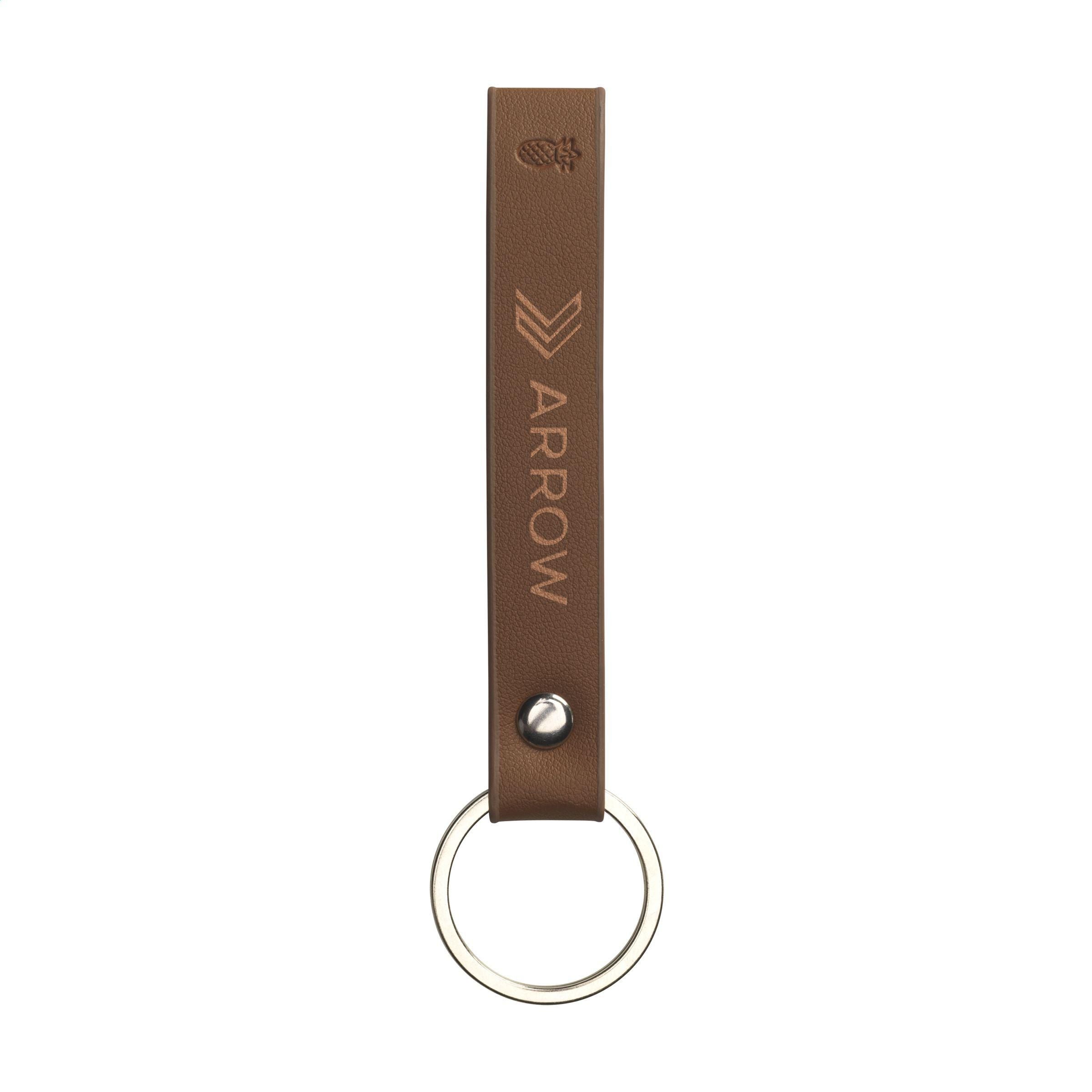 Vegan Pineapple Leather Keyring