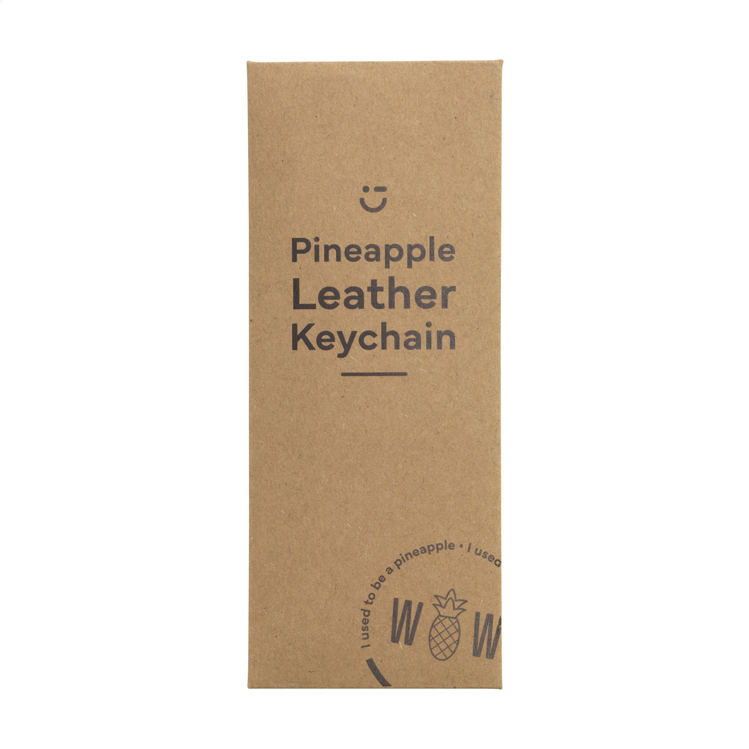 Vegan Pineapple Leather Keyring